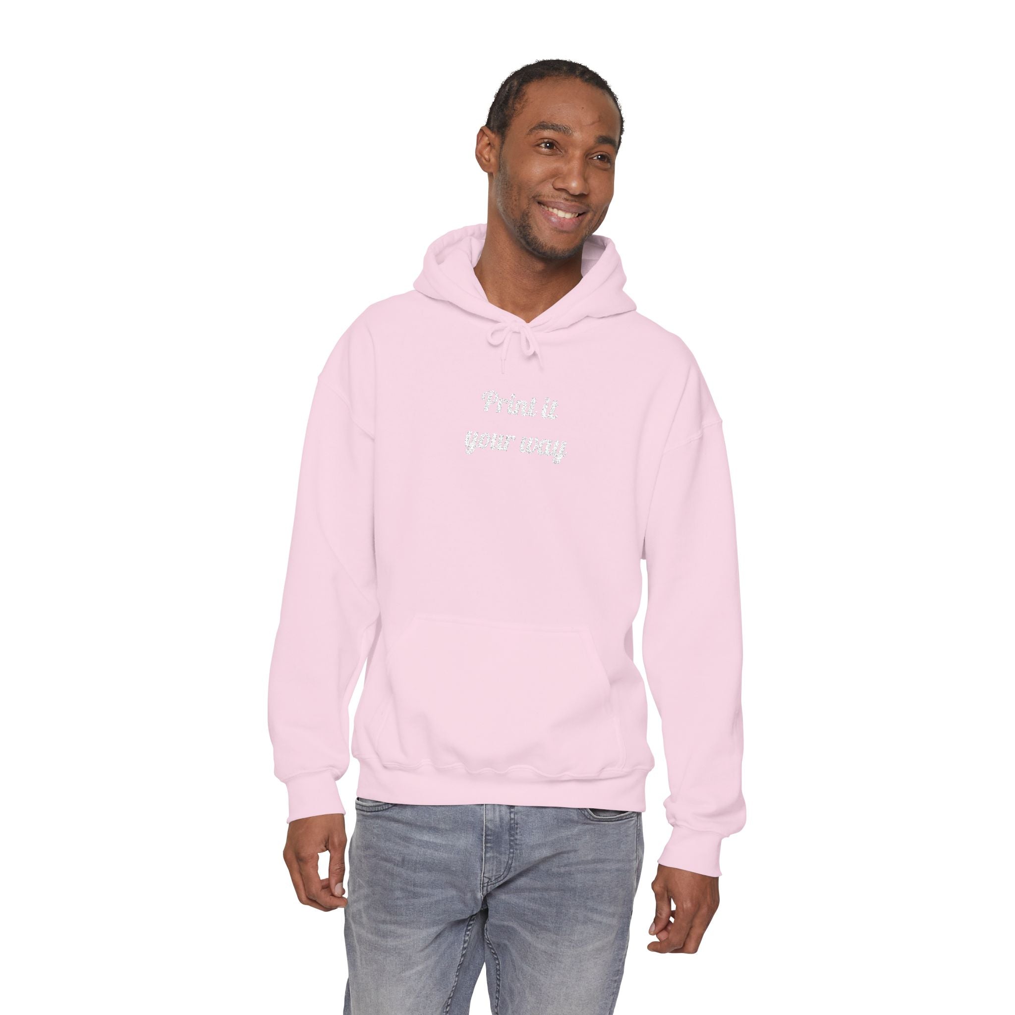Custom Embroidered Unisex Hoodie – Ethically Sourced Cotton Blend