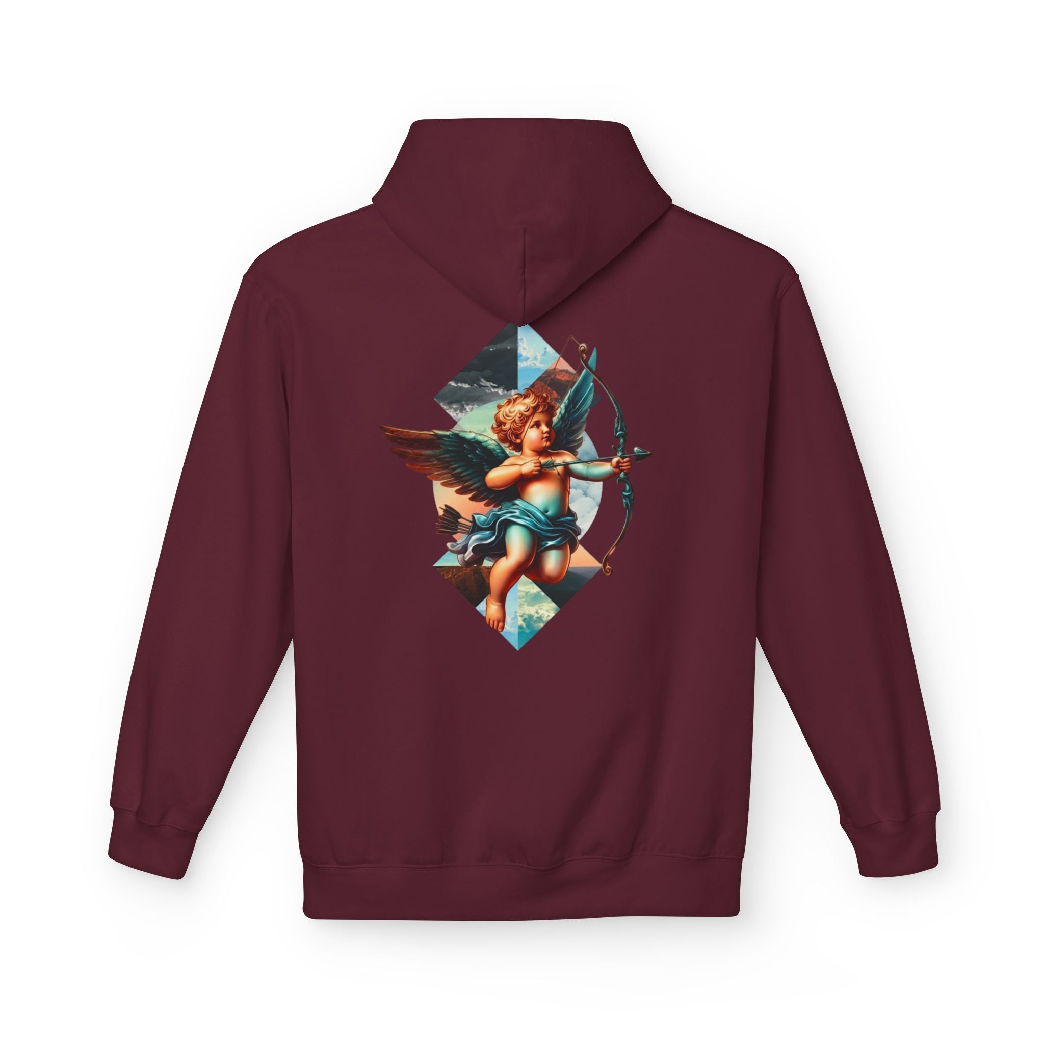 Cupid's Bow Blue + Arrow - Love, Infiniti Hoodie