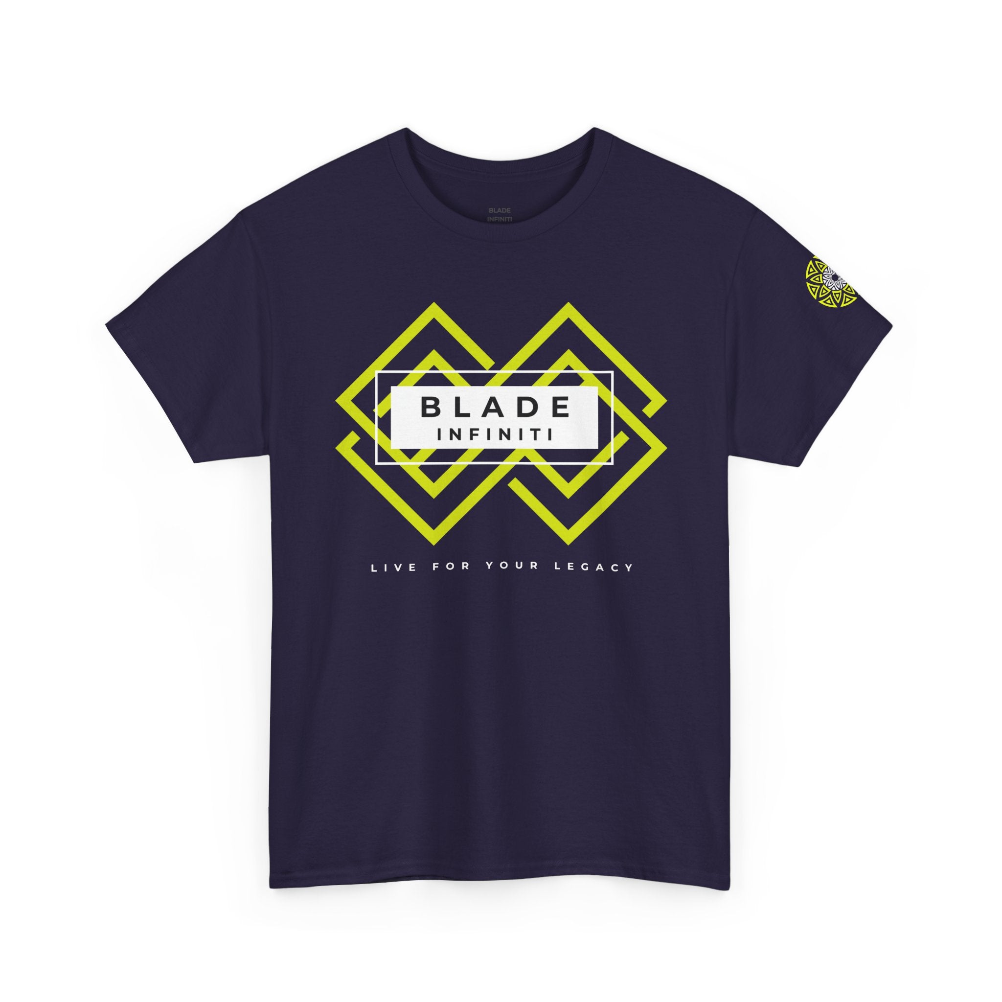 Geometric Odyssey Version 4 Neon Green T-Shirt