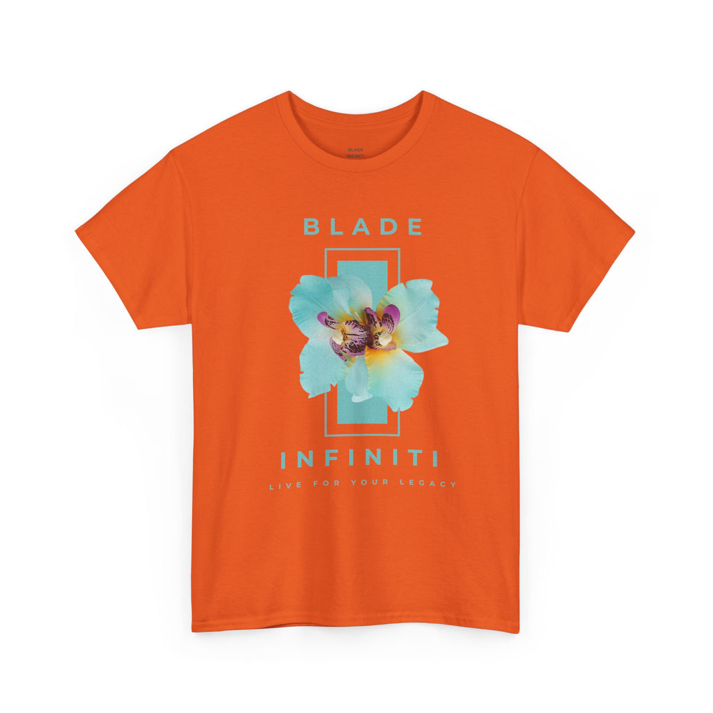 Essence of Infiniti Light Aqua Floral T-Shirt