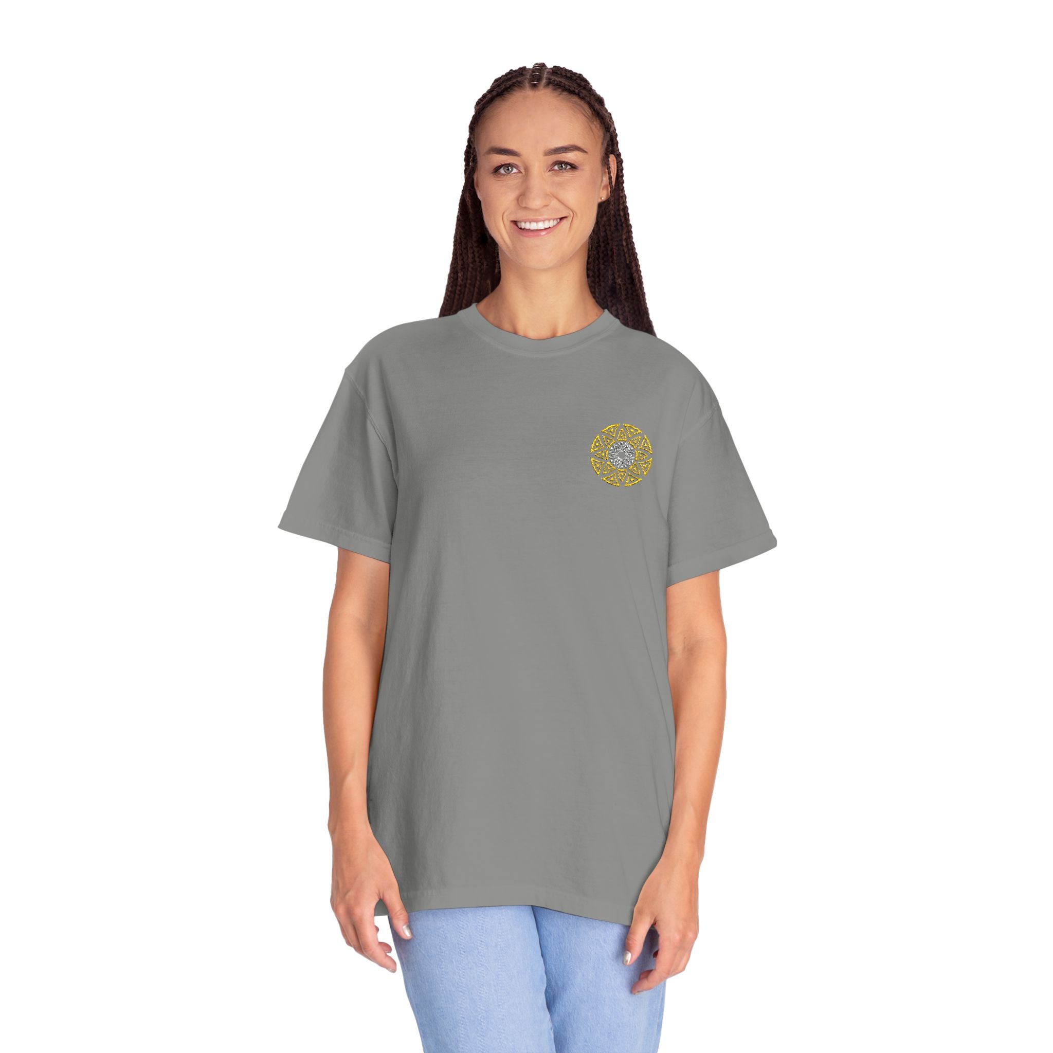 Ethereal Azteca Embroidered Logo T-Shirt
