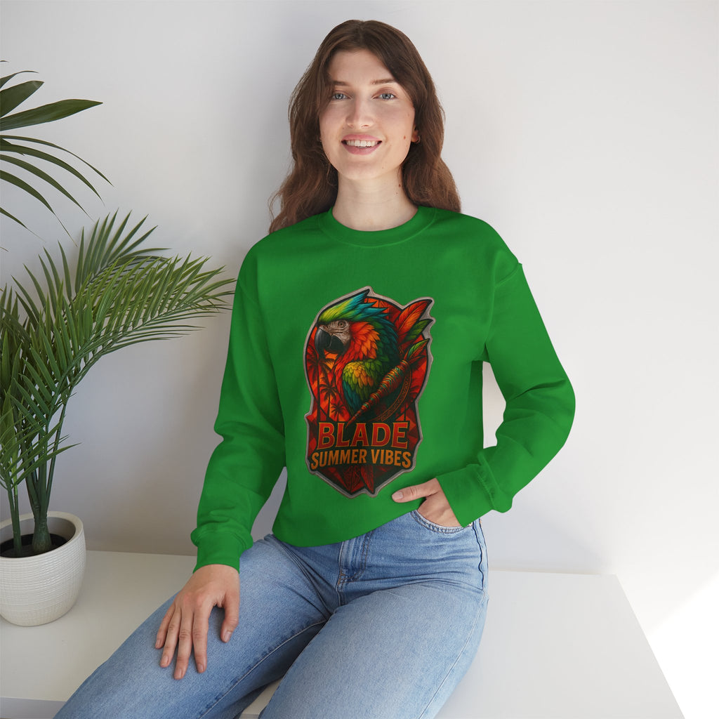 Aztec Parrot Unisex Crewneck Sweater