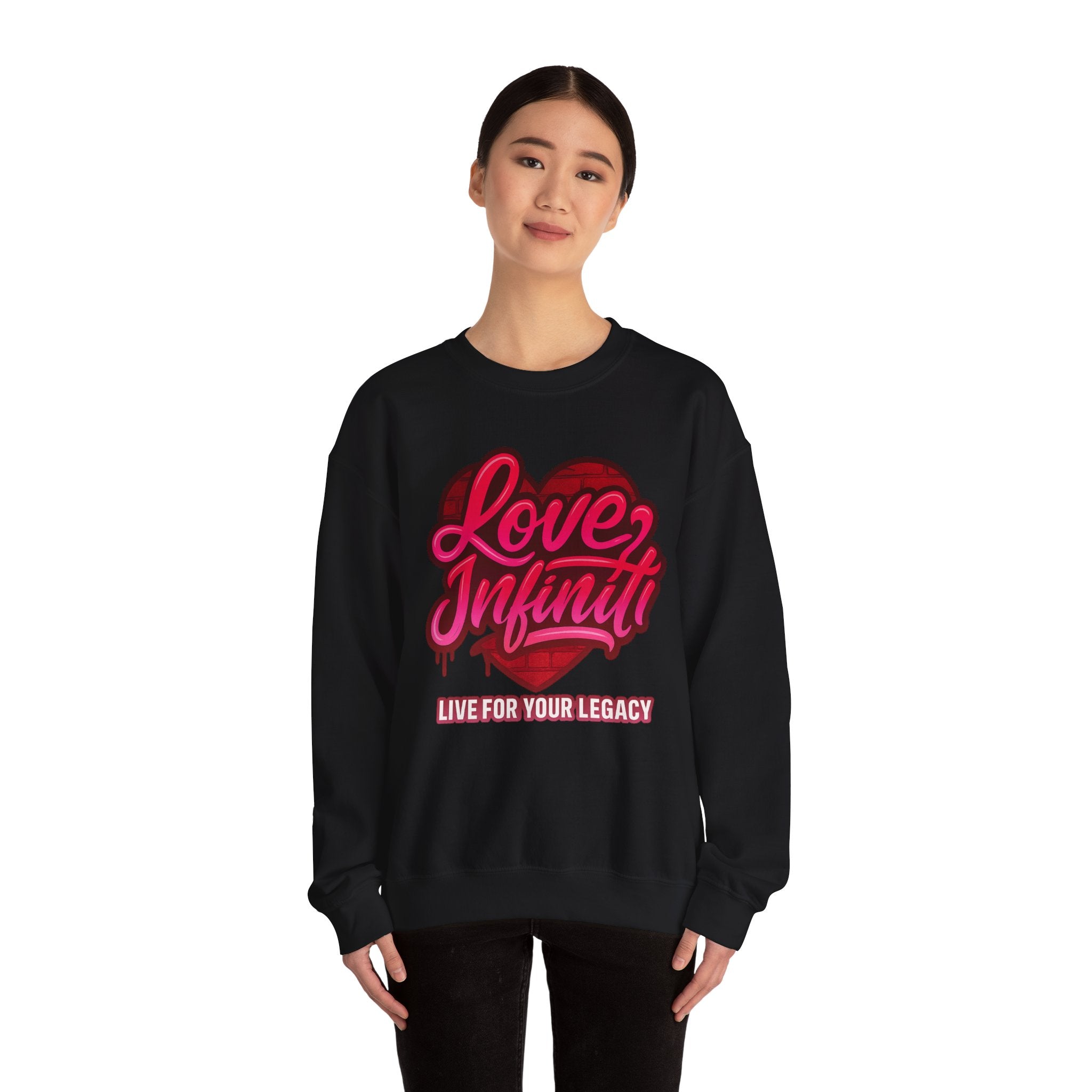 Love, Infiniti Street Vibes Unisex Crewneck Sweater