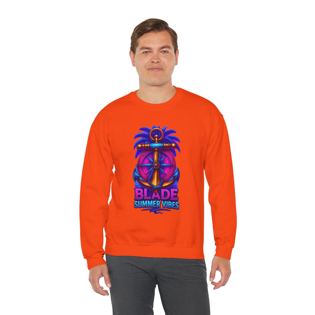 Anchor Compass Unisex Crewneck Sweater