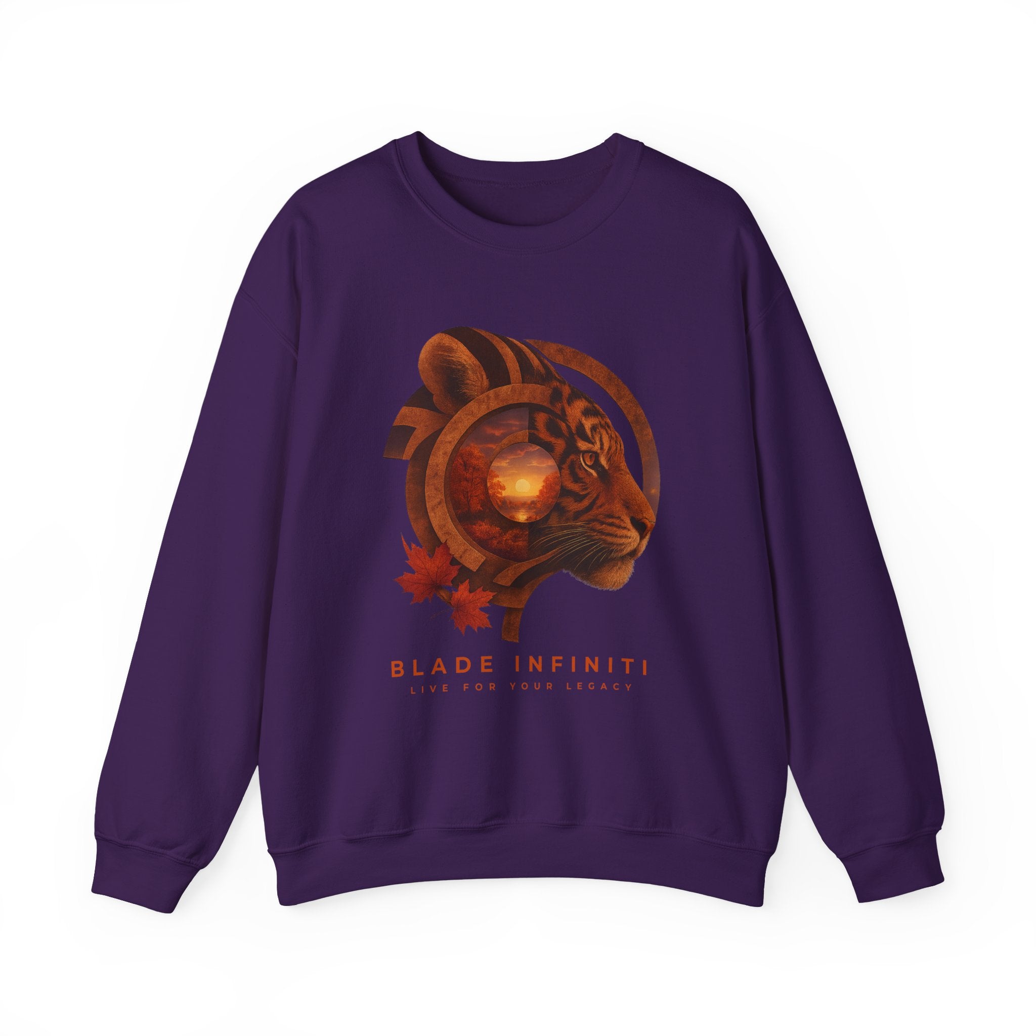 Fall Tiger V2 Unisex Crewneck Sweater