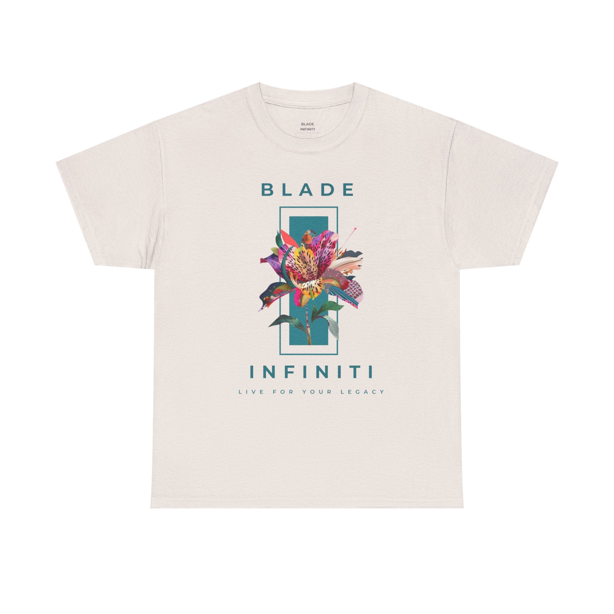 Essence of Infiniti Teal/Floral T-Shirt