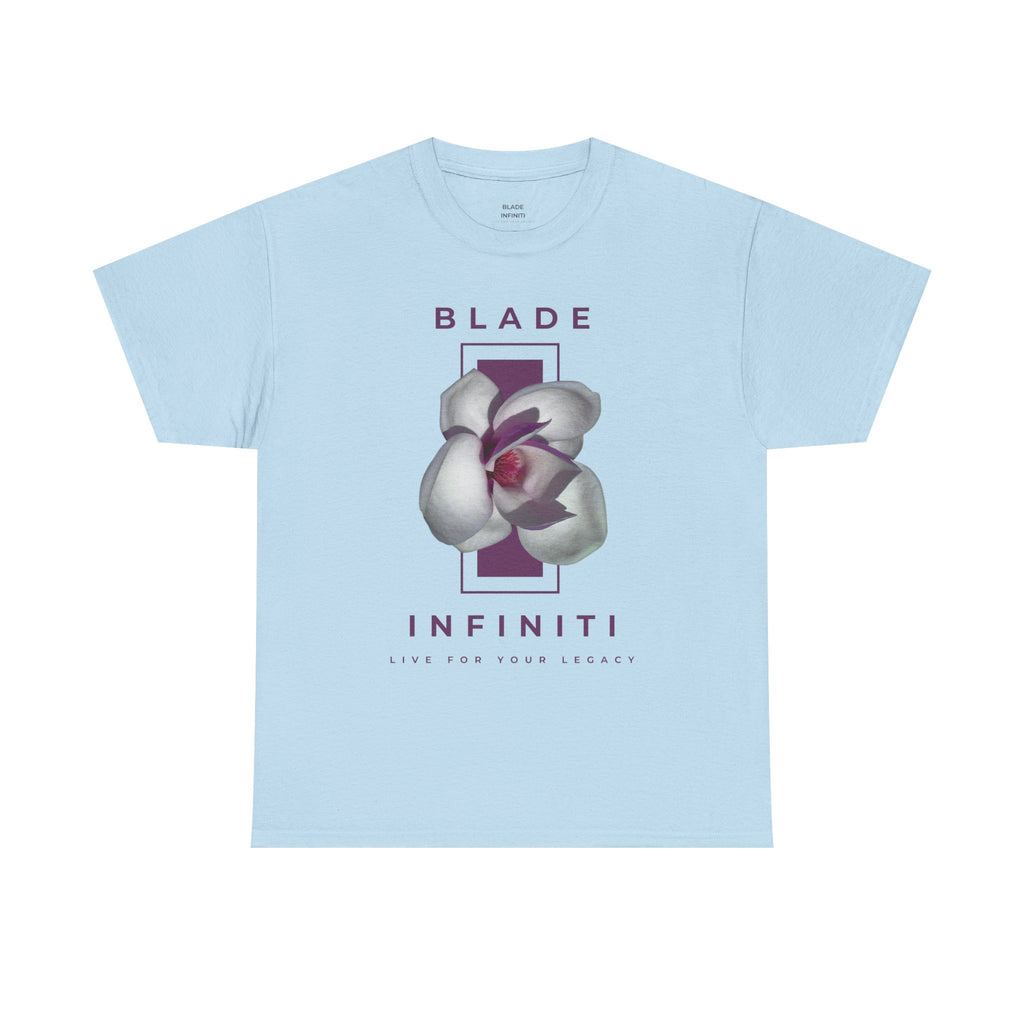 Essence of Infiniti Deep Acai Purple Floral T-Shirt