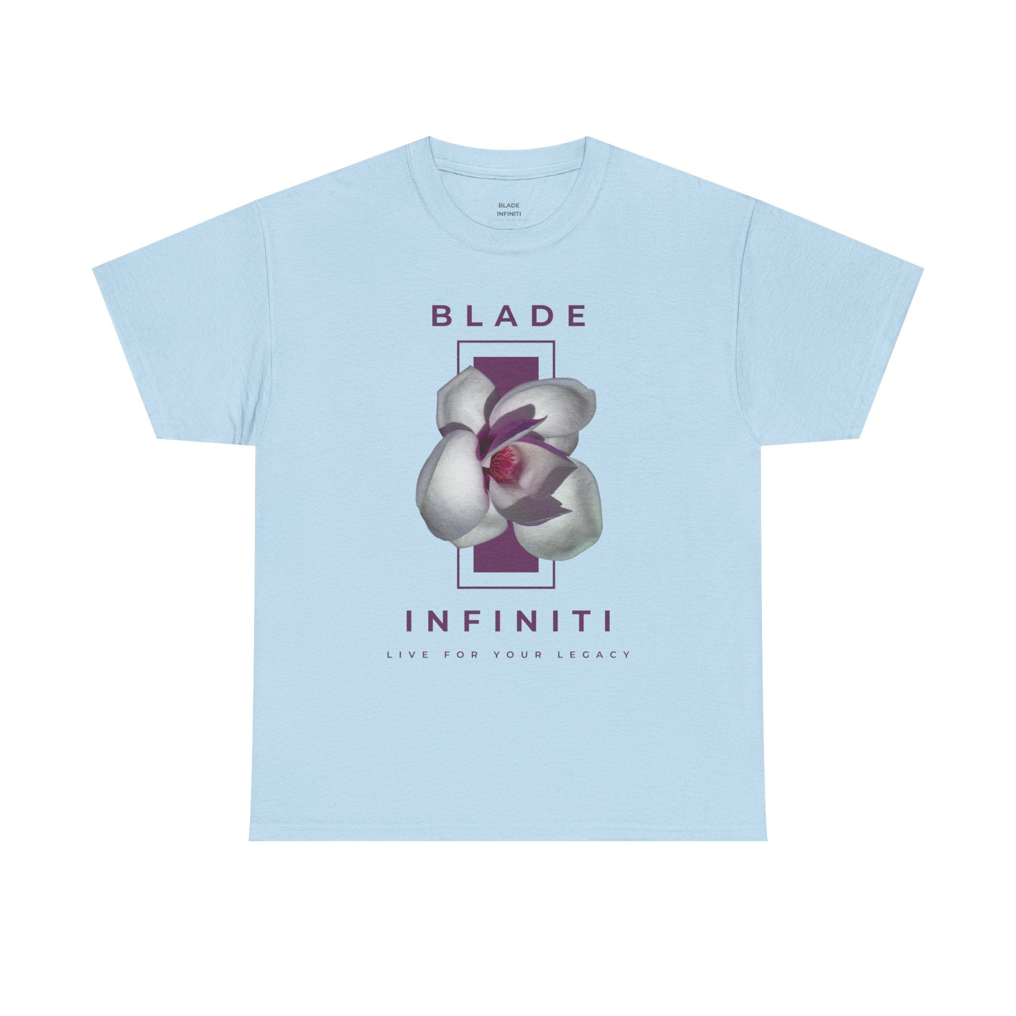Essence of Infiniti Deep Acai Purple Floral T-Shirt