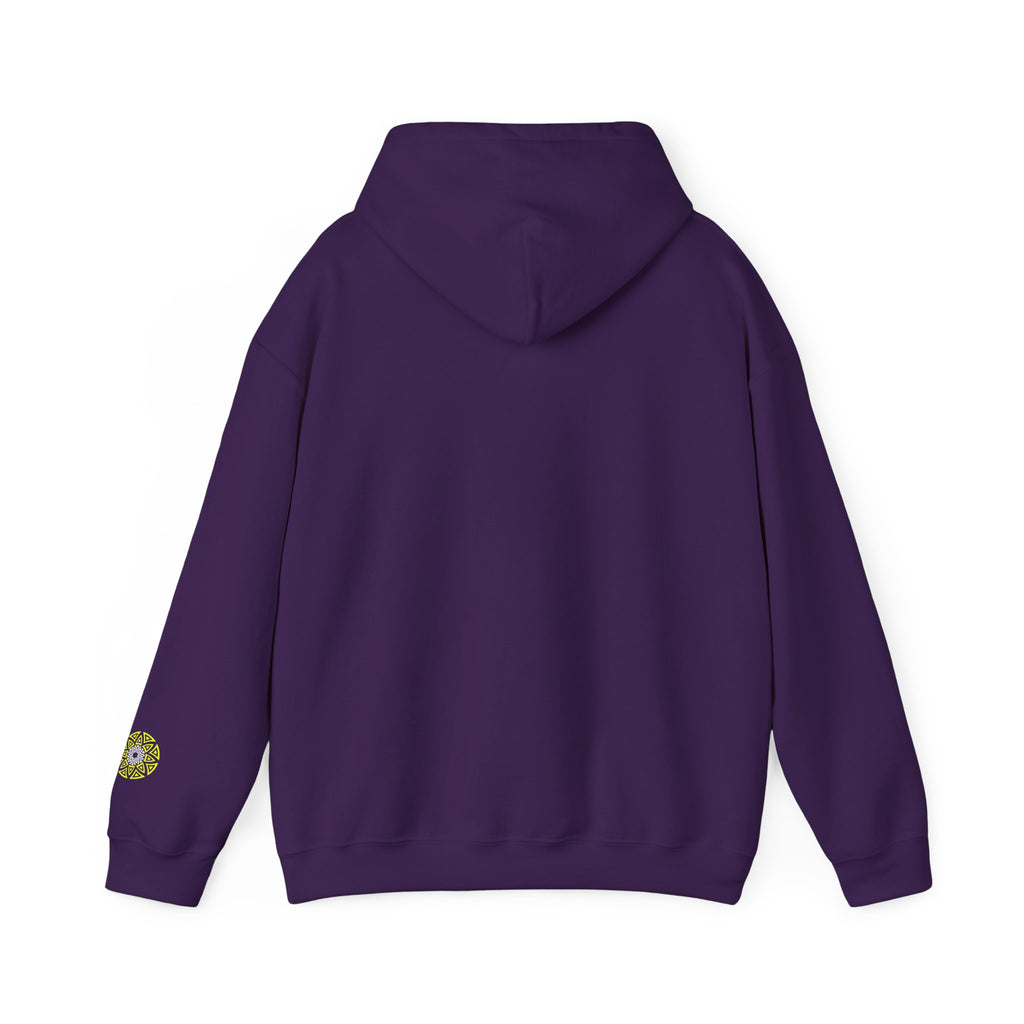 Geometric Odyssey Pink/Green Hoodie