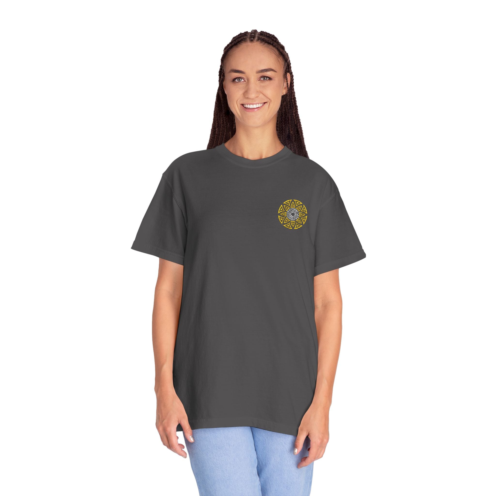 Ethereal Azteca Embroidered Logo T-Shirt