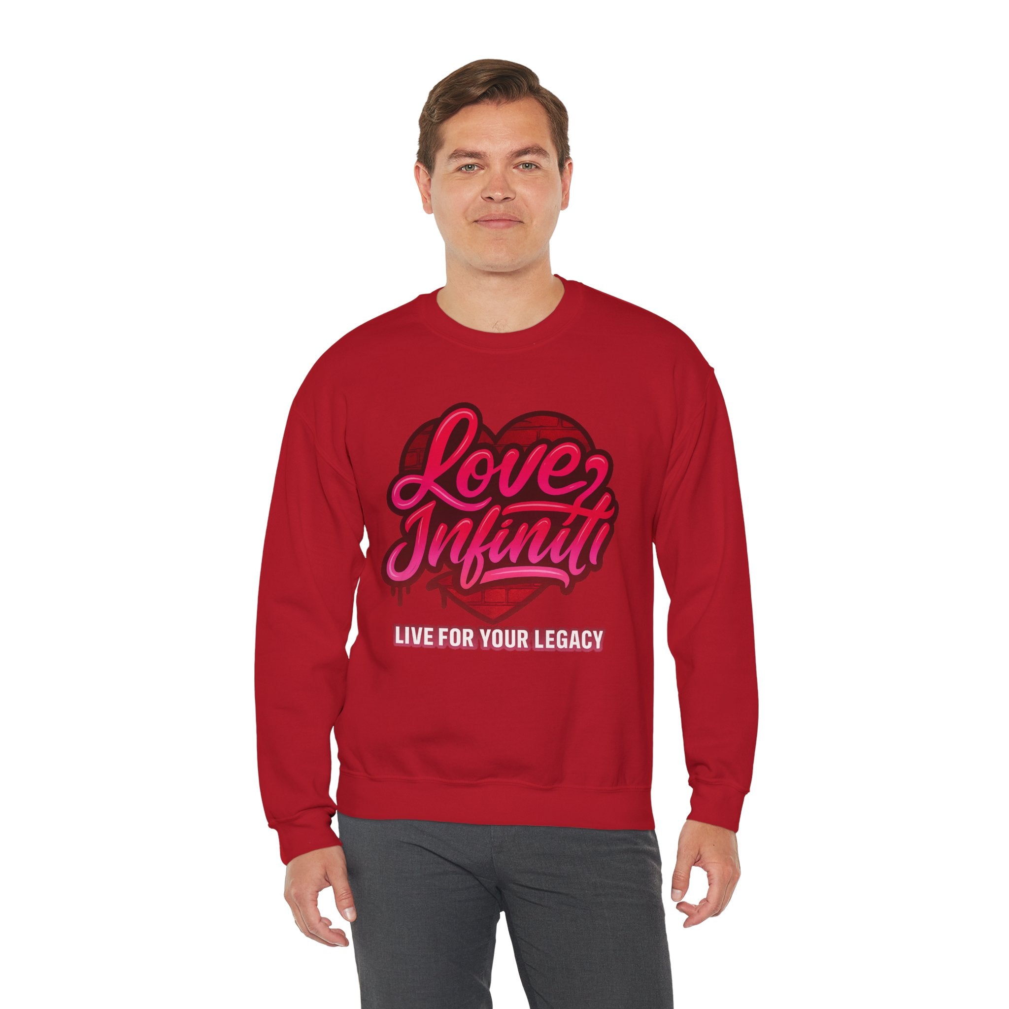 Love, Infiniti Street Vibes Unisex Crewneck Sweater
