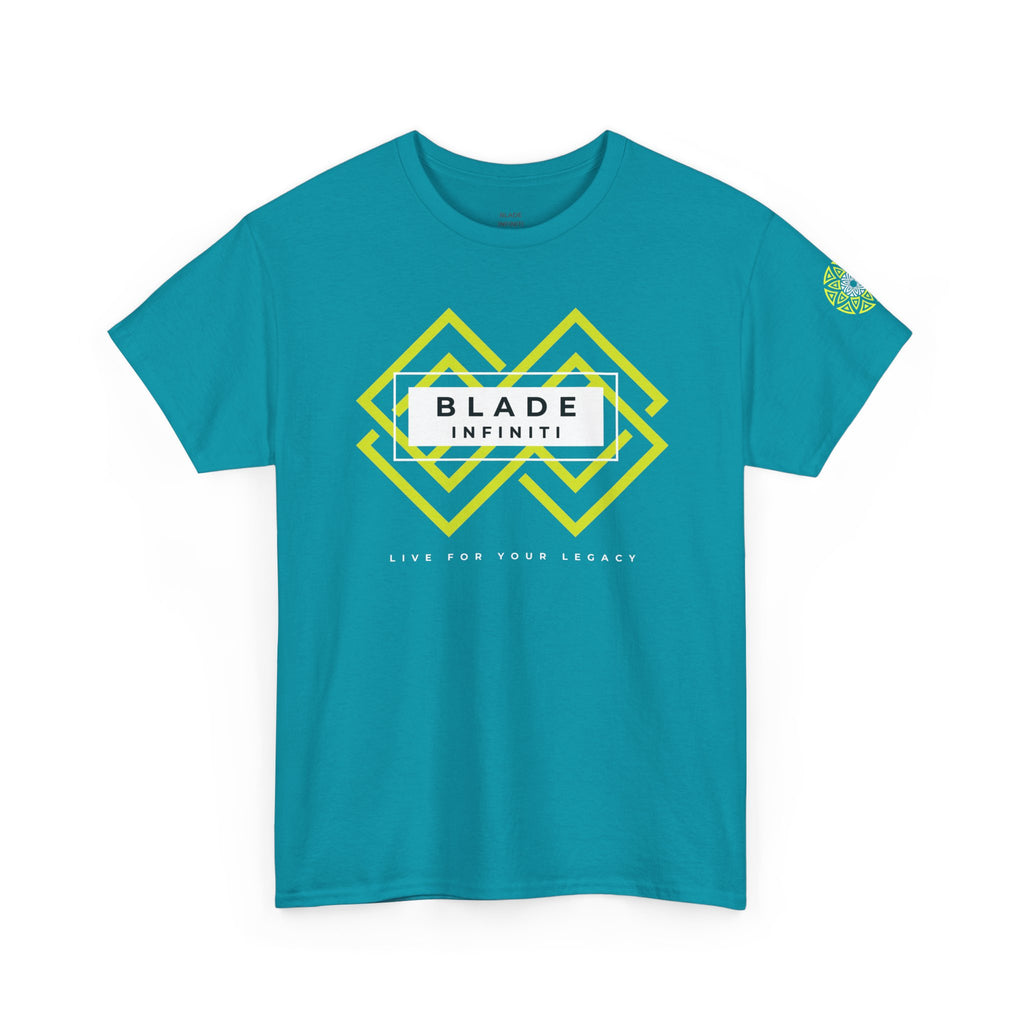 Geometric Odyssey Version 4 Neon Green T-Shirt
