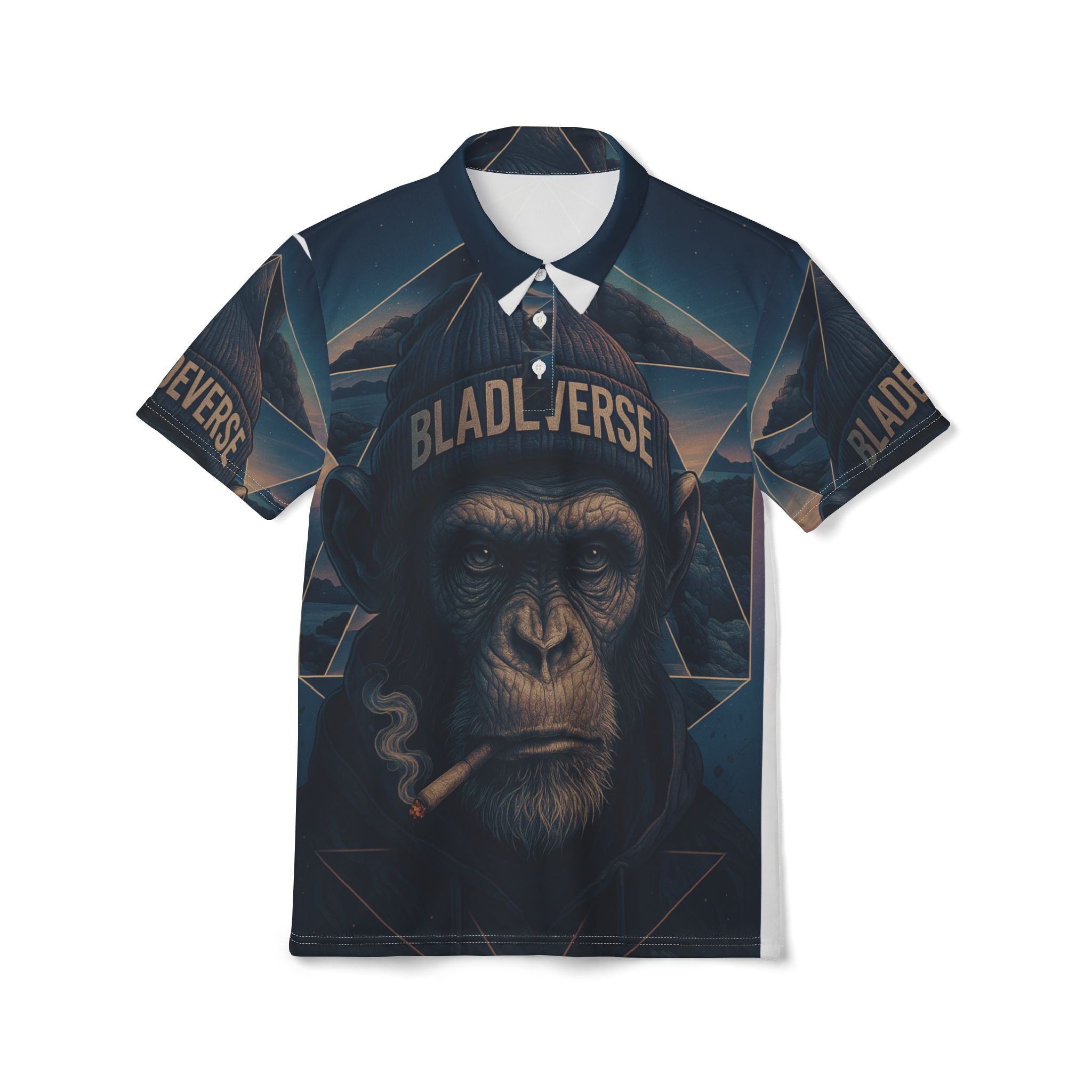 Pot/Weed Monkey Polo Shirt