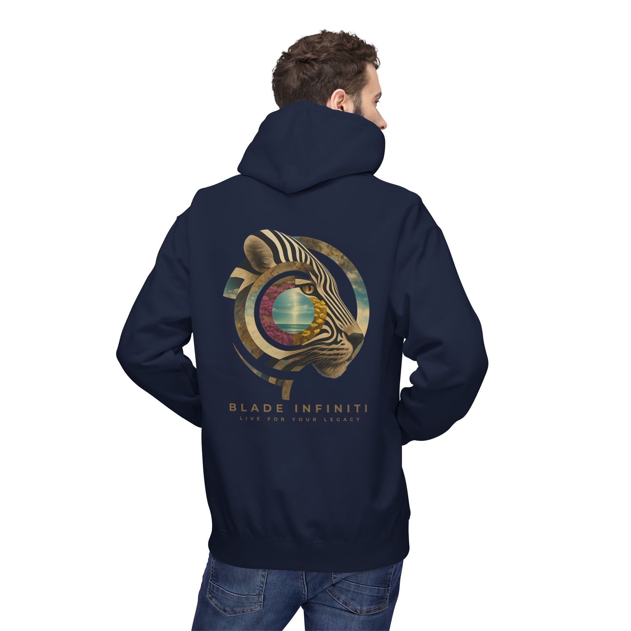 Safari Bloom Tiger Hoodie