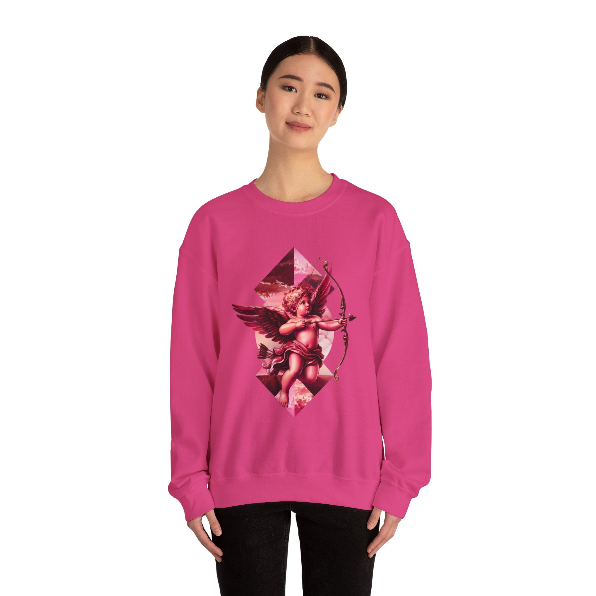 Cupid's Bow + Arrow - Love, Infiniti Unisex Crewneck Sweater