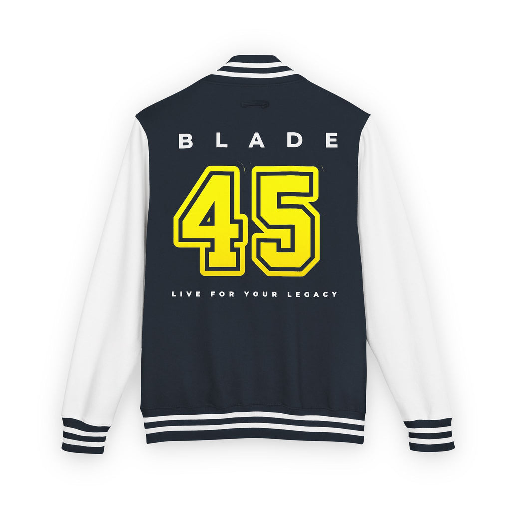 Blade 45 Golden Yellow/White Letterman Jacket