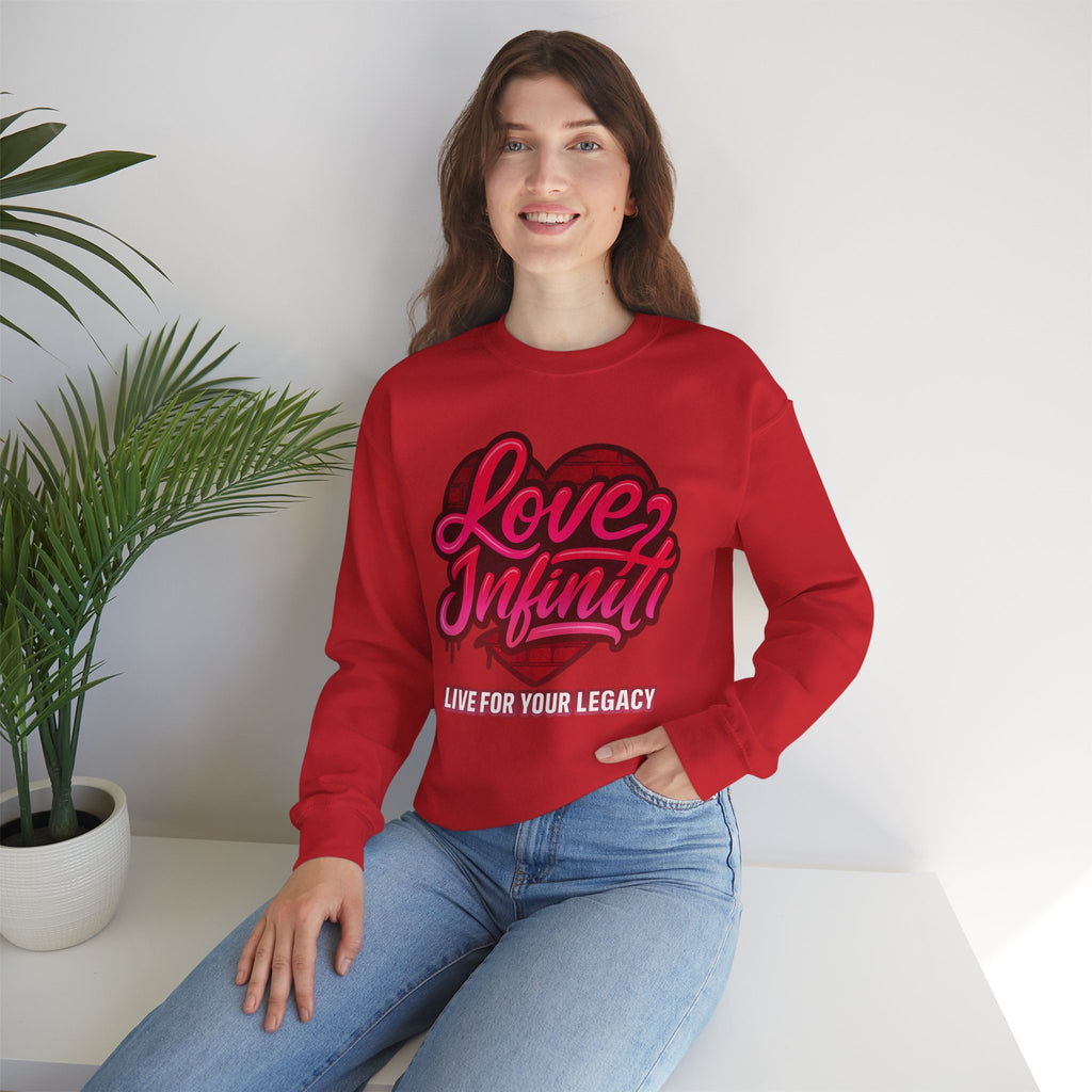 Love, Infiniti Street Vibes Unisex Crewneck Sweater