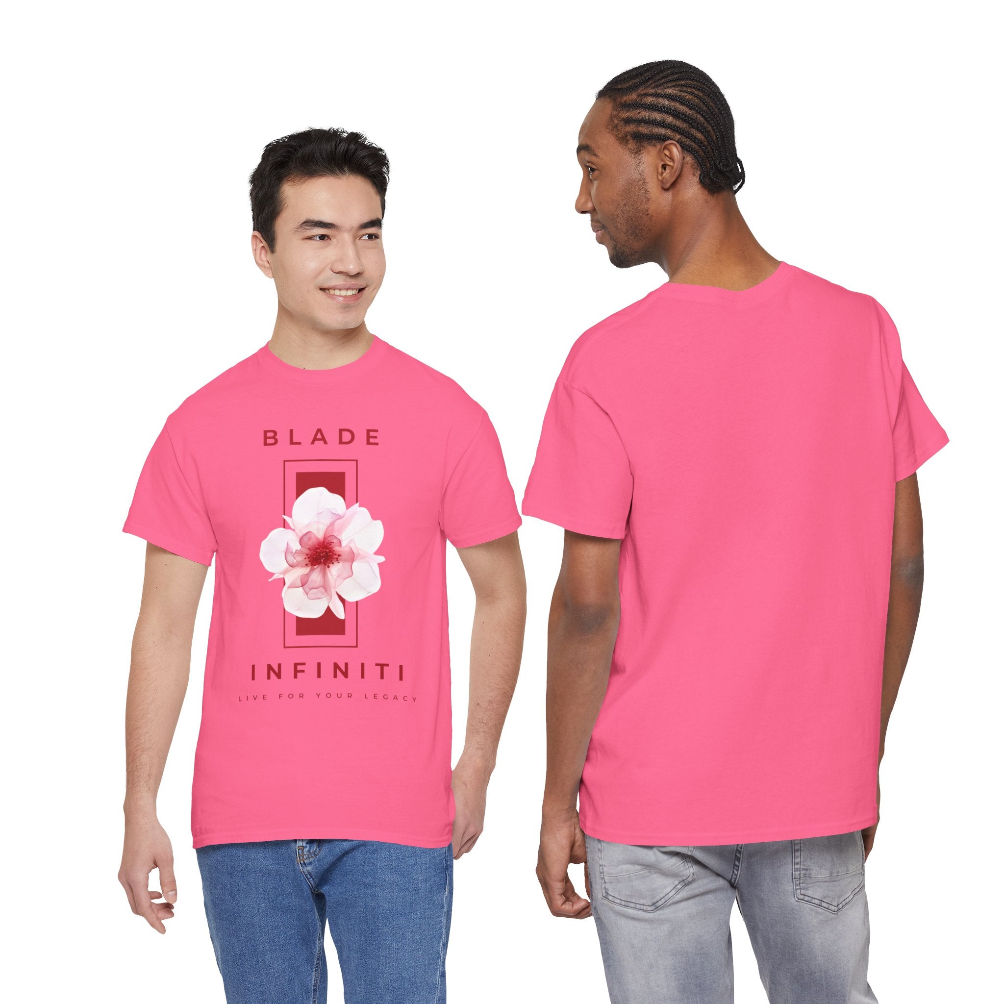 Essence of Infiniti Red/Pink Floral T-Shirt