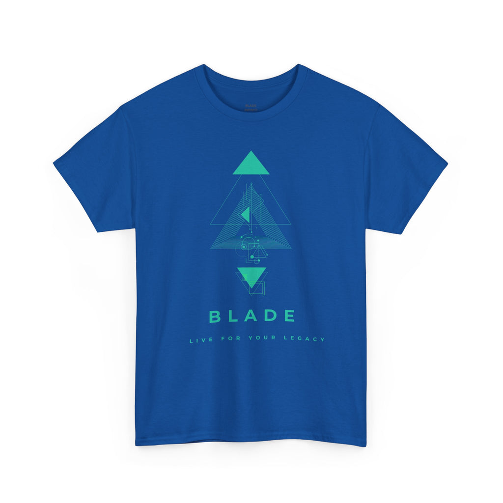 Geometric Odyssey Version 3 Teal/Green T-Shirt