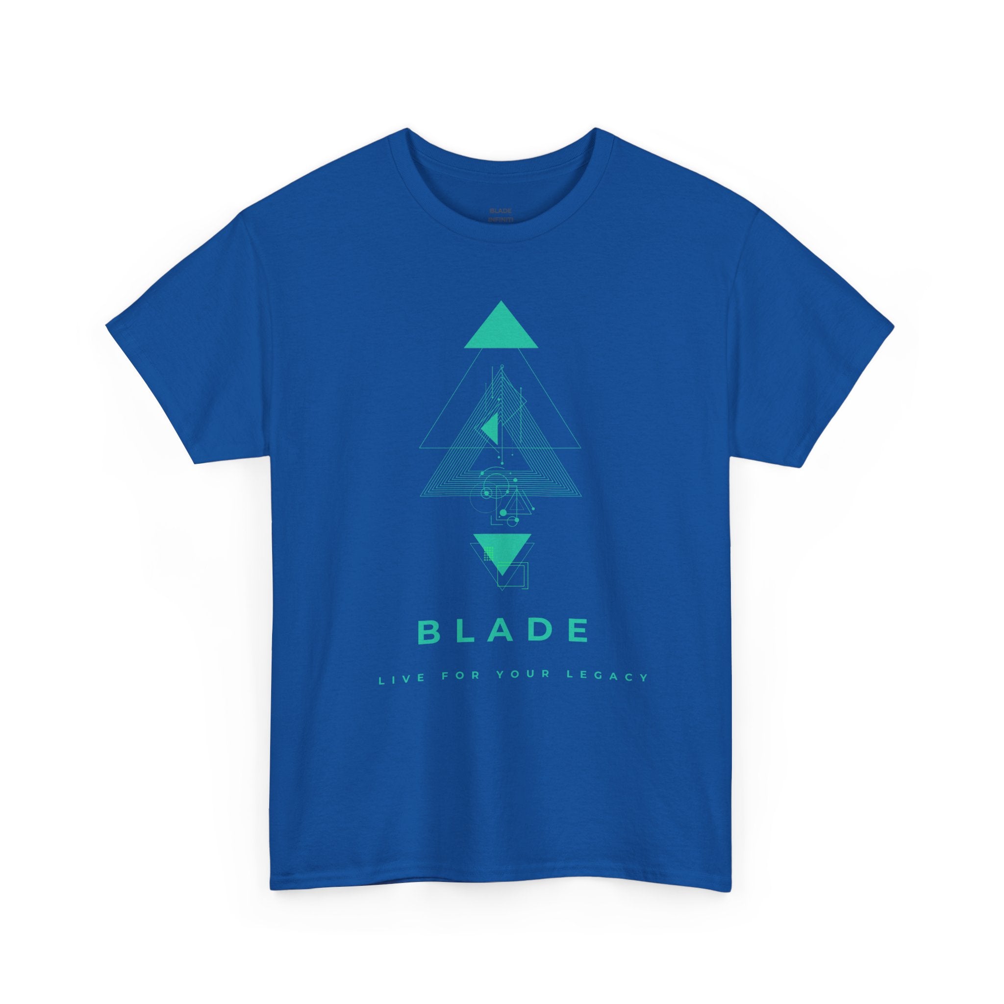 Geometric Odyssey Version 3 Teal/Green T-Shirt