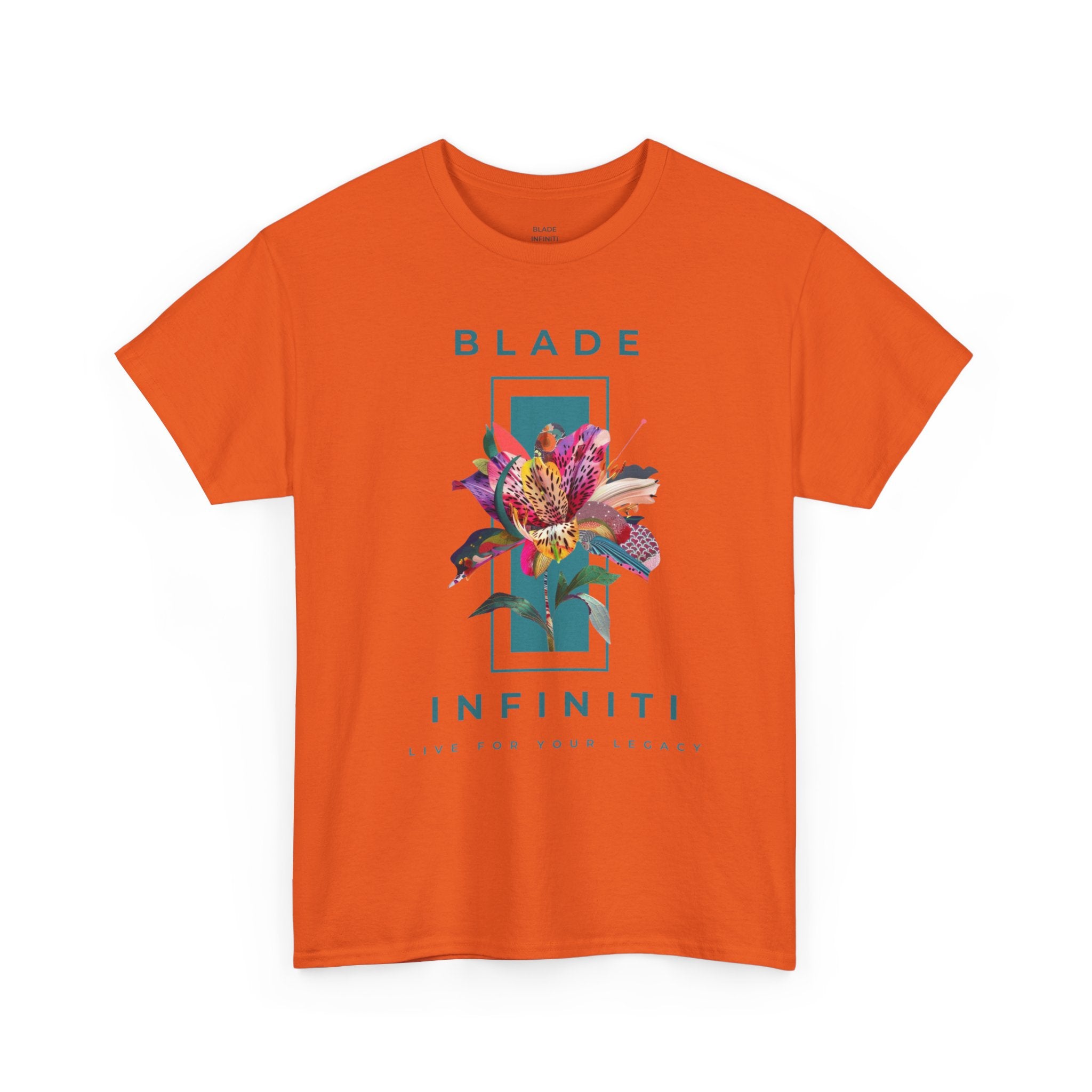 Essence of Infiniti Teal/Floral T-Shirt