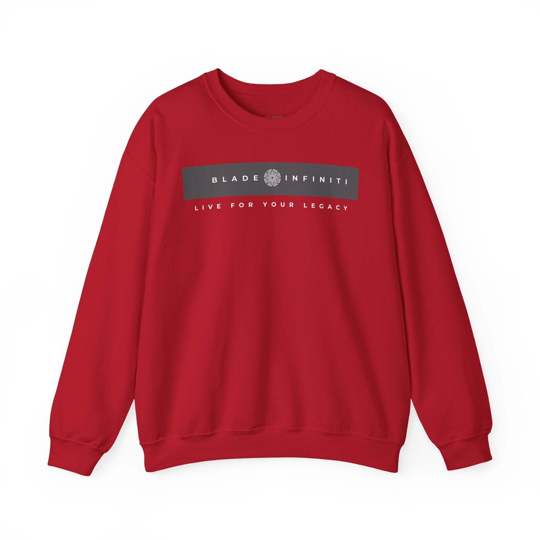 Ethereal Logo V4 Minimalistic Unisex Crewneck Sweater