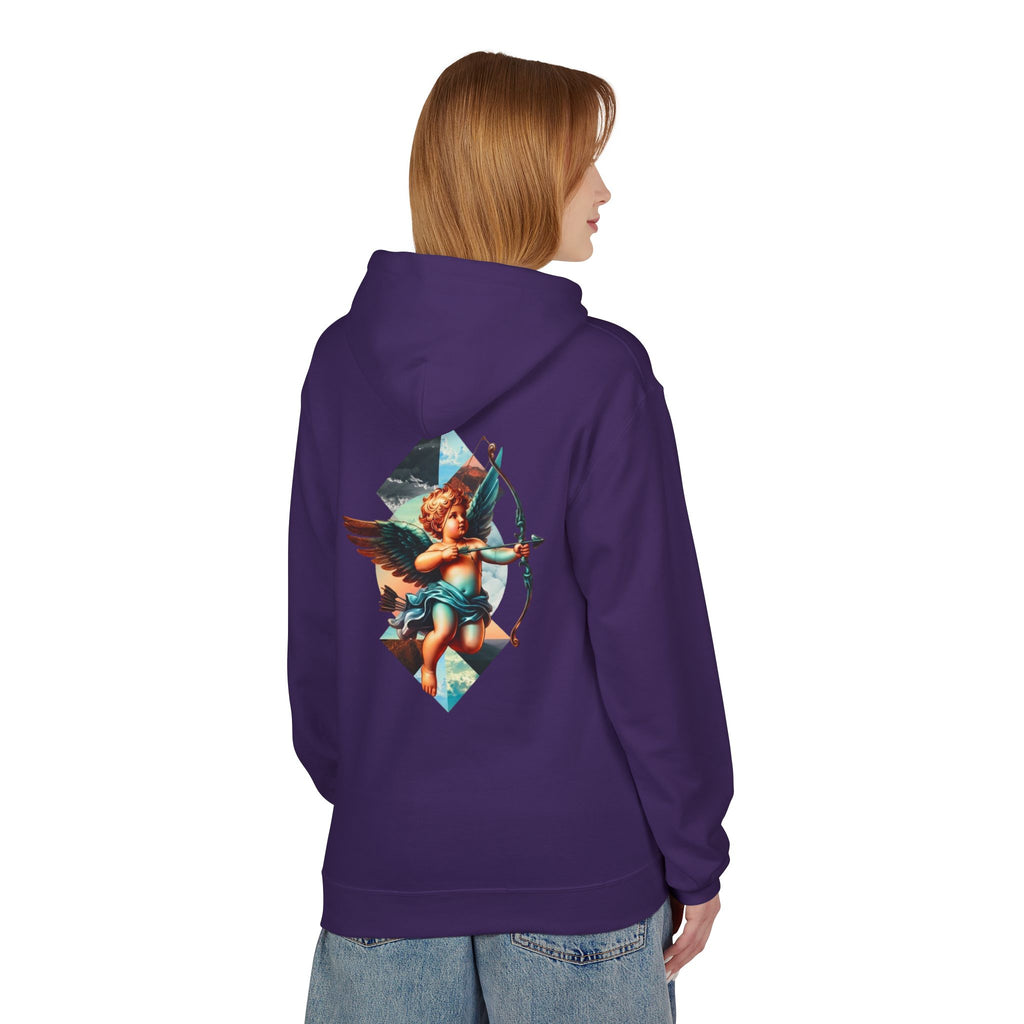 Cupid's Bow Blue + Arrow - Love, Infiniti Hoodie