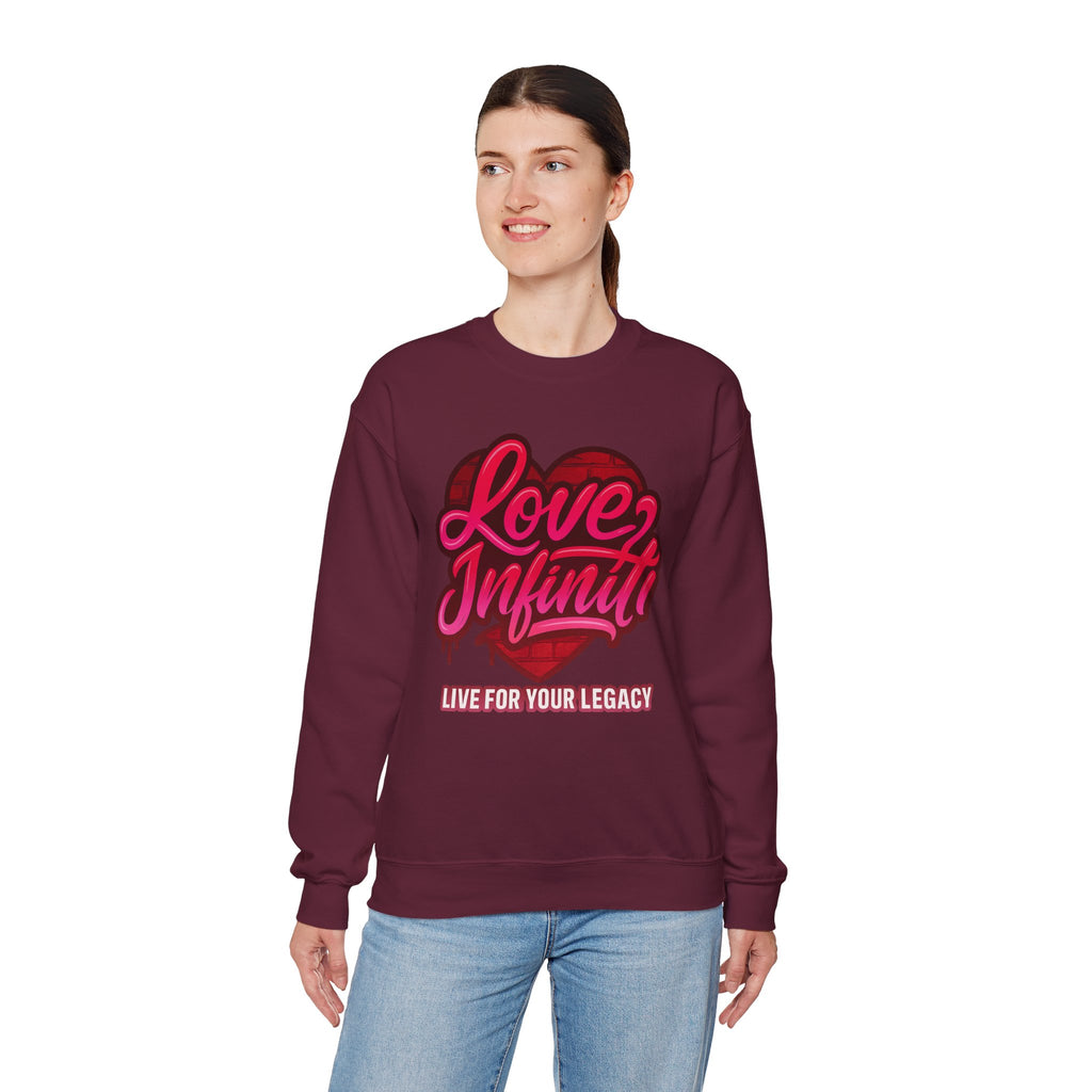 Love, Infiniti Street Vibes Unisex Crewneck Sweater