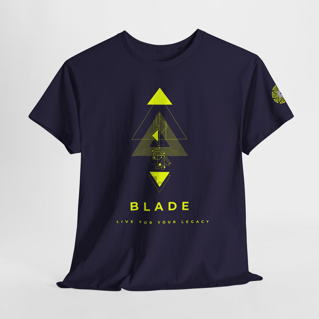 Geometric Odyssey Neon Green TX T-Shirt