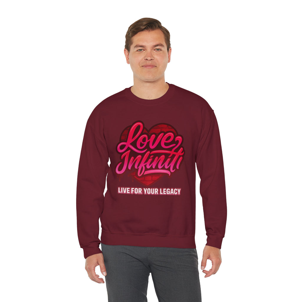 Love, Infiniti Street Vibes Unisex Crewneck Sweater