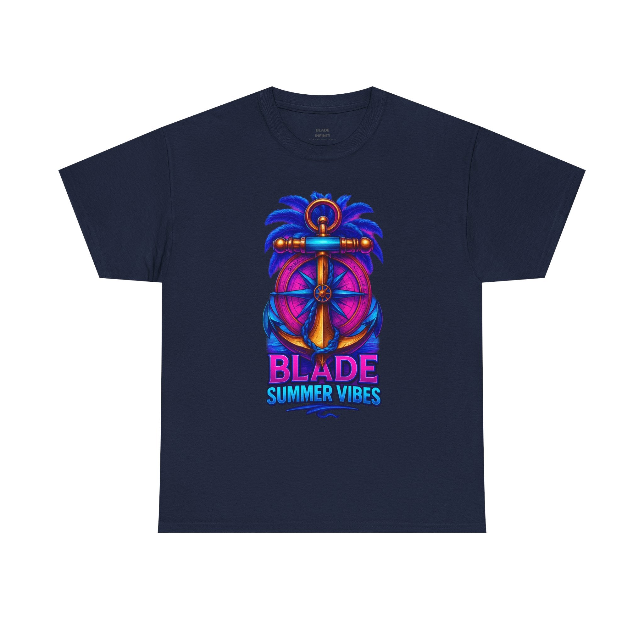 Anchor/Compass Multi Blue/Pink T-Shirt