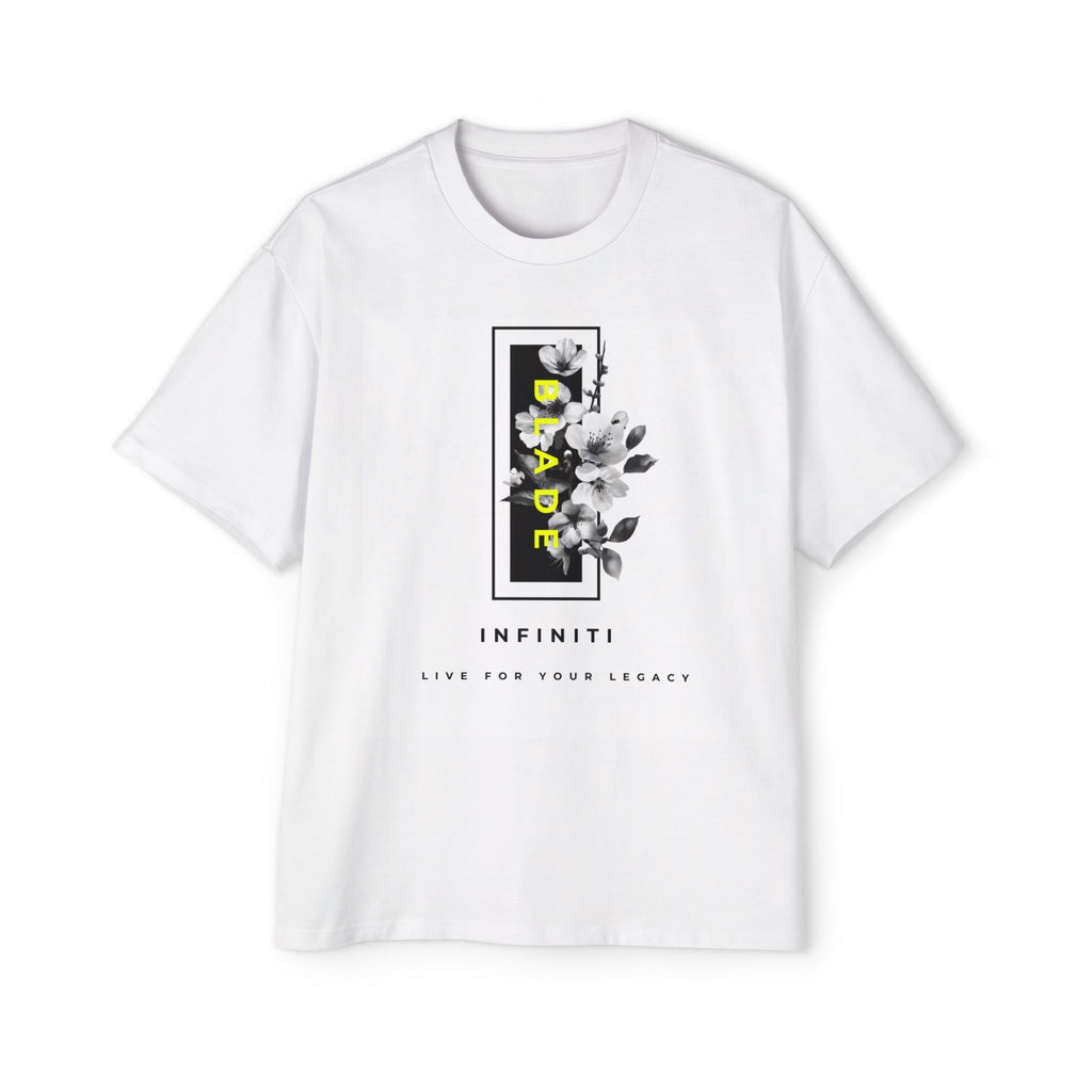 Bloom Bae White Heavy Oversized T-Shirt