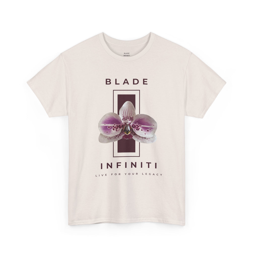 Essence of Infiniti Deep Purple Floral T-Shirt