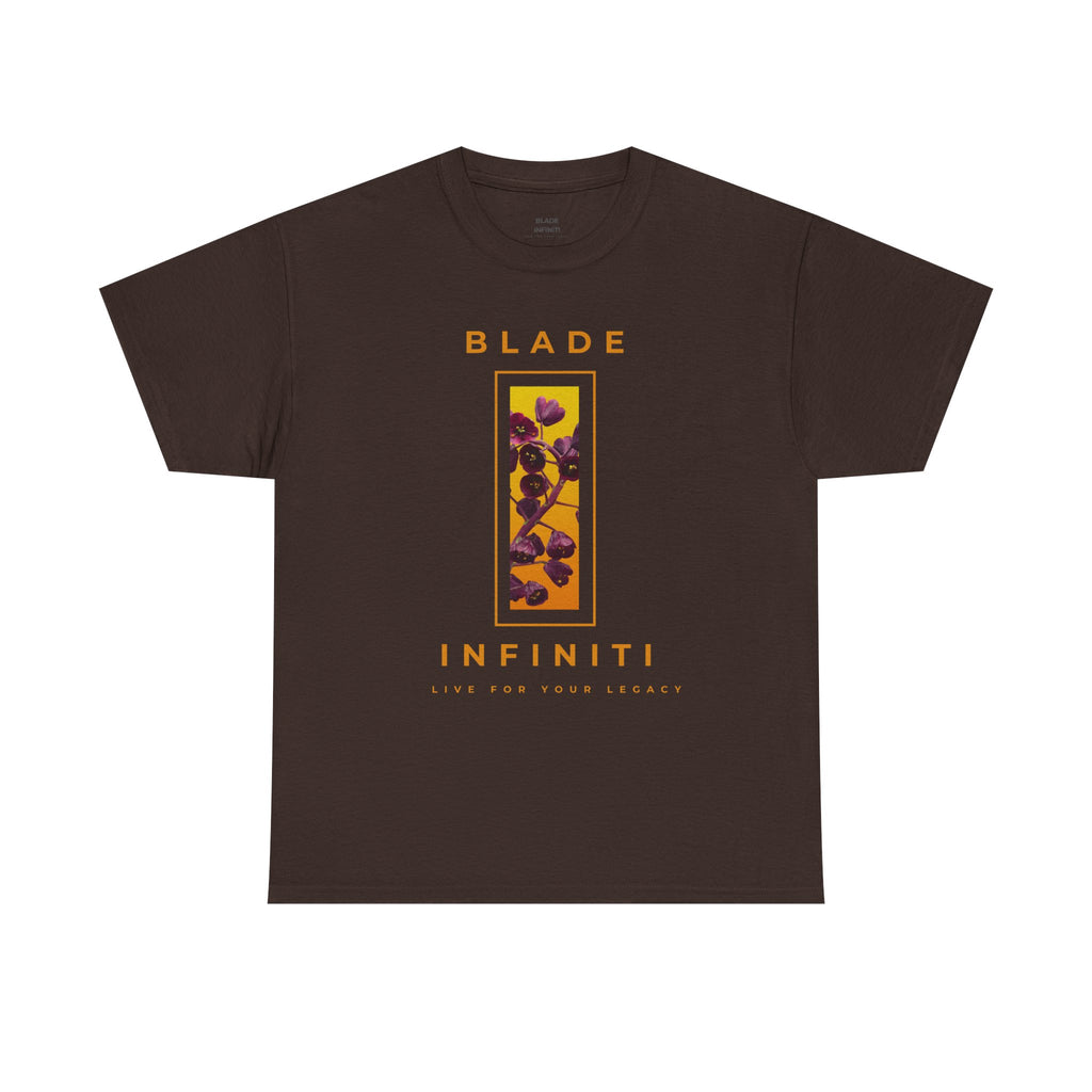 Essence of Infiniti Orange/Purple/Floral T-Shirt
