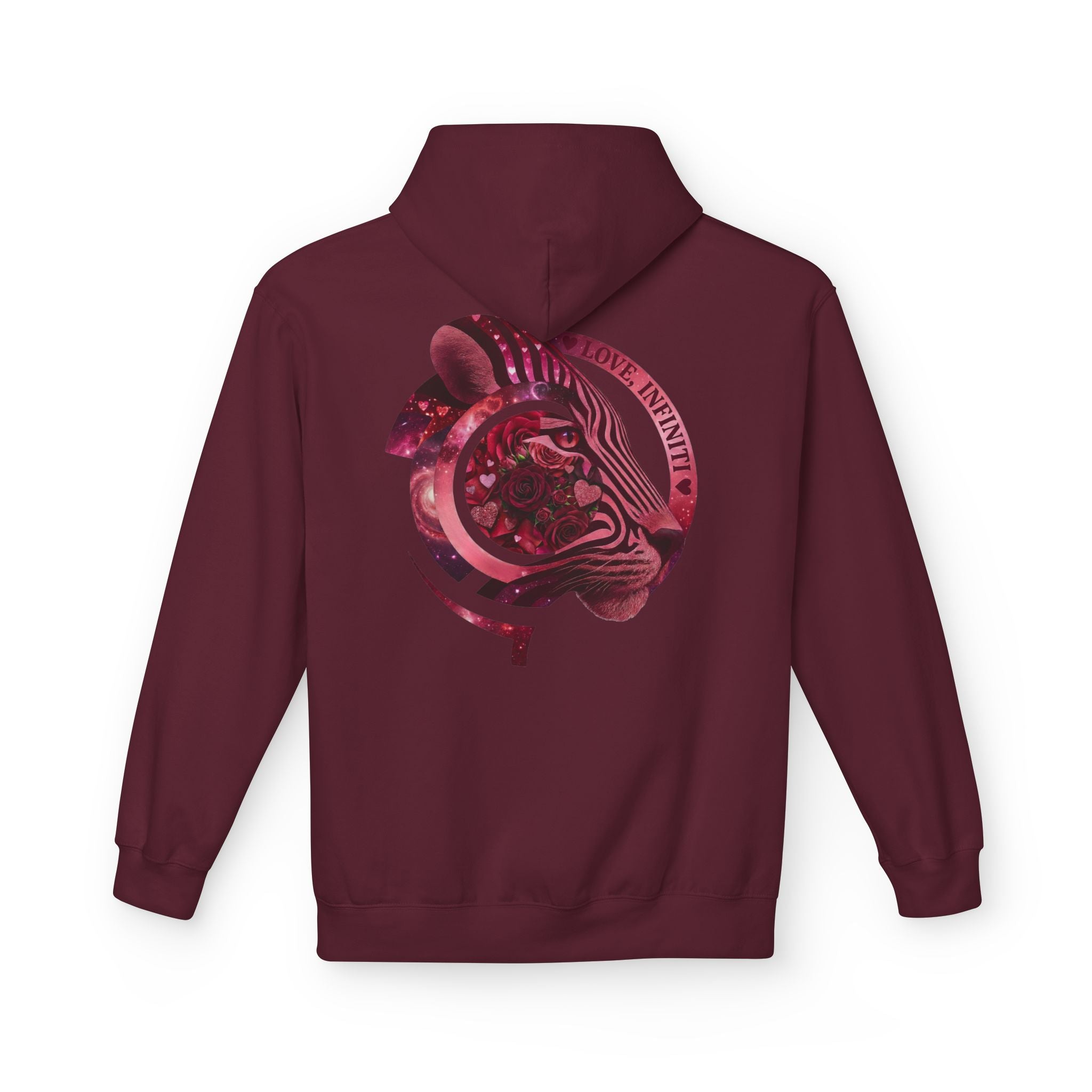 Safari Bloom Tiger Love, Infiniti Hoodie