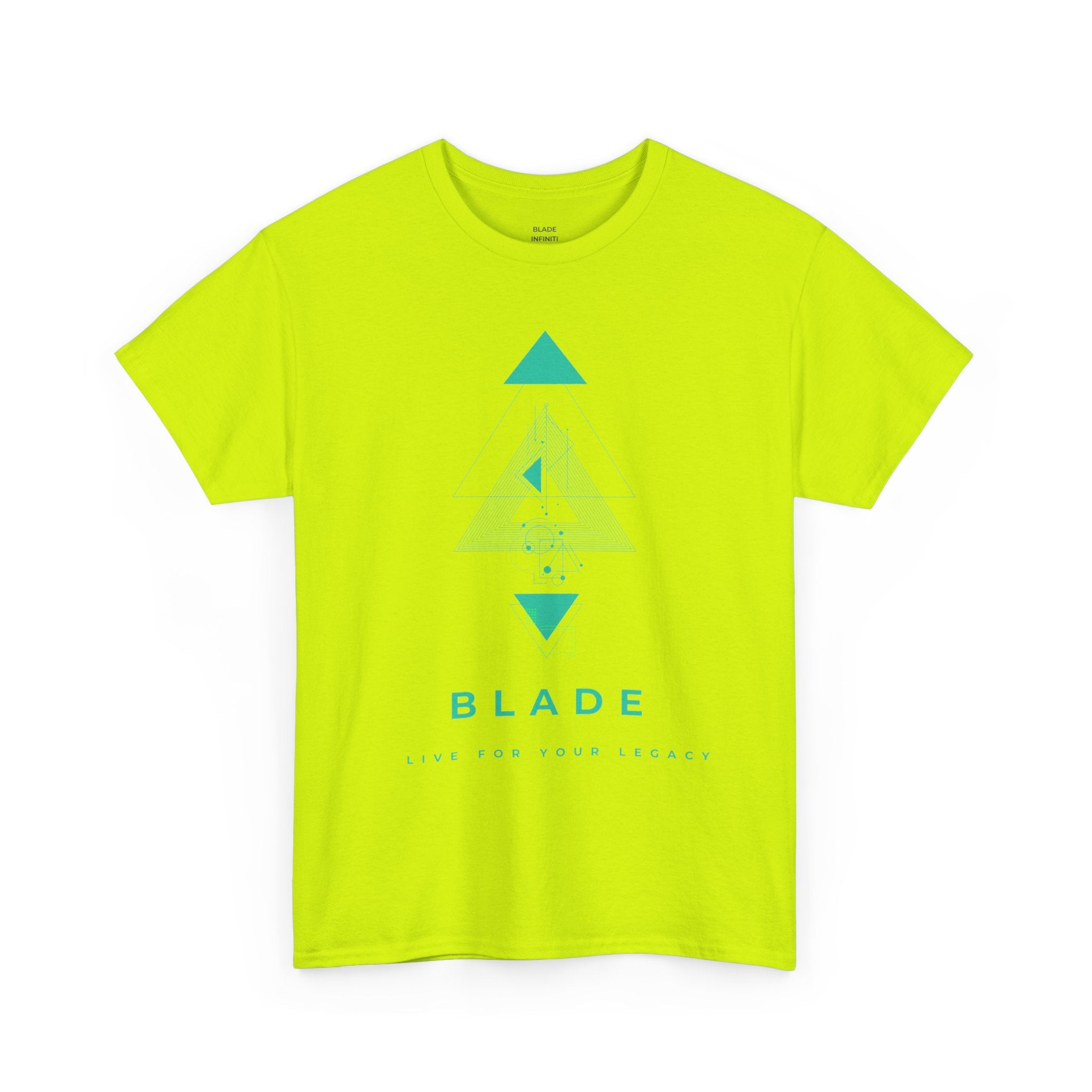 Geometric Odyssey Version 3 Teal/Green T-Shirt