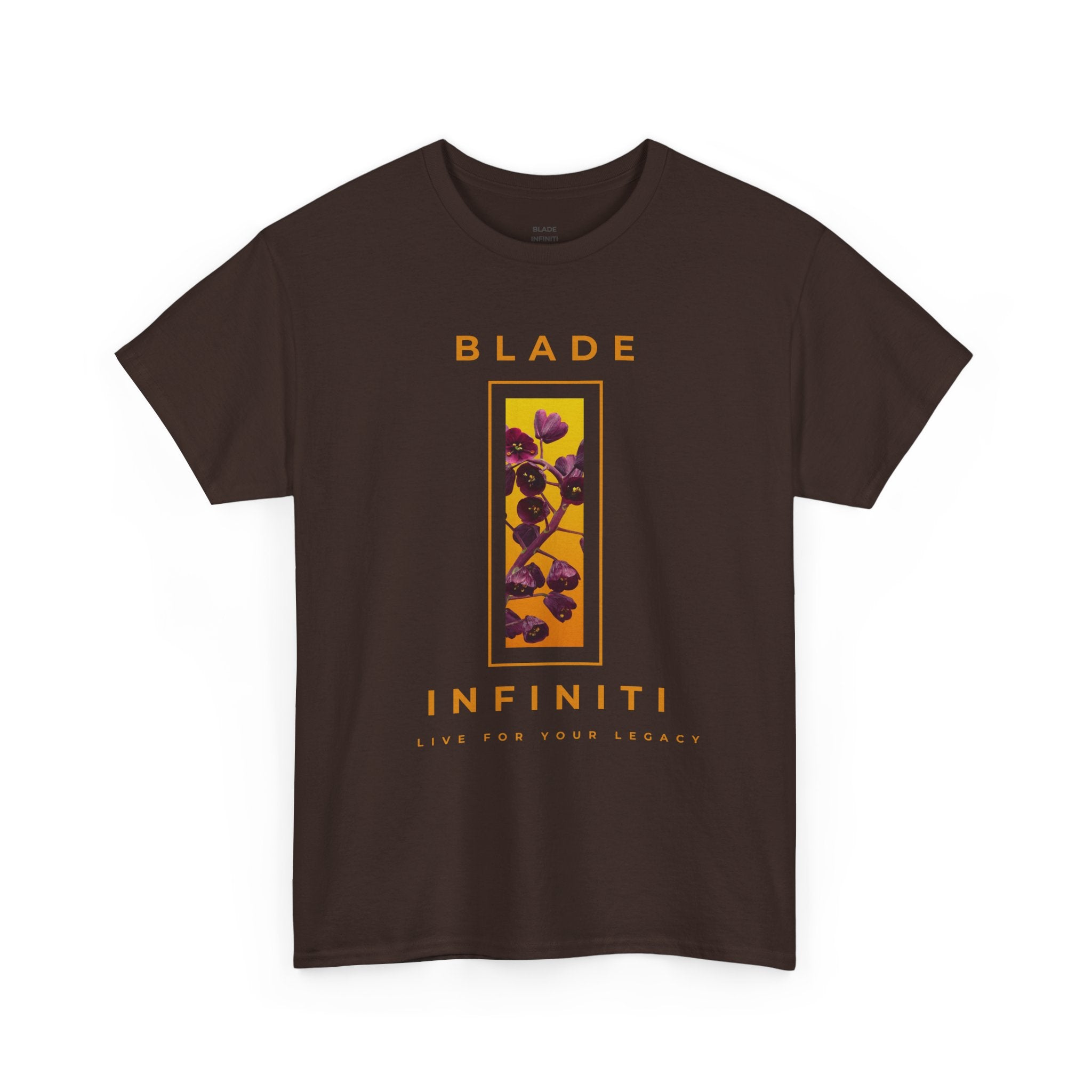 Essence of Infiniti Orange/Purple/Floral T-Shirt