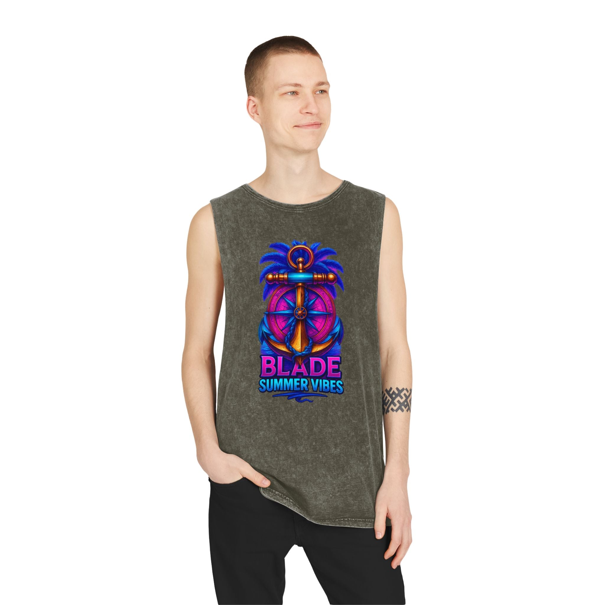 Anchor Compass Tank Top