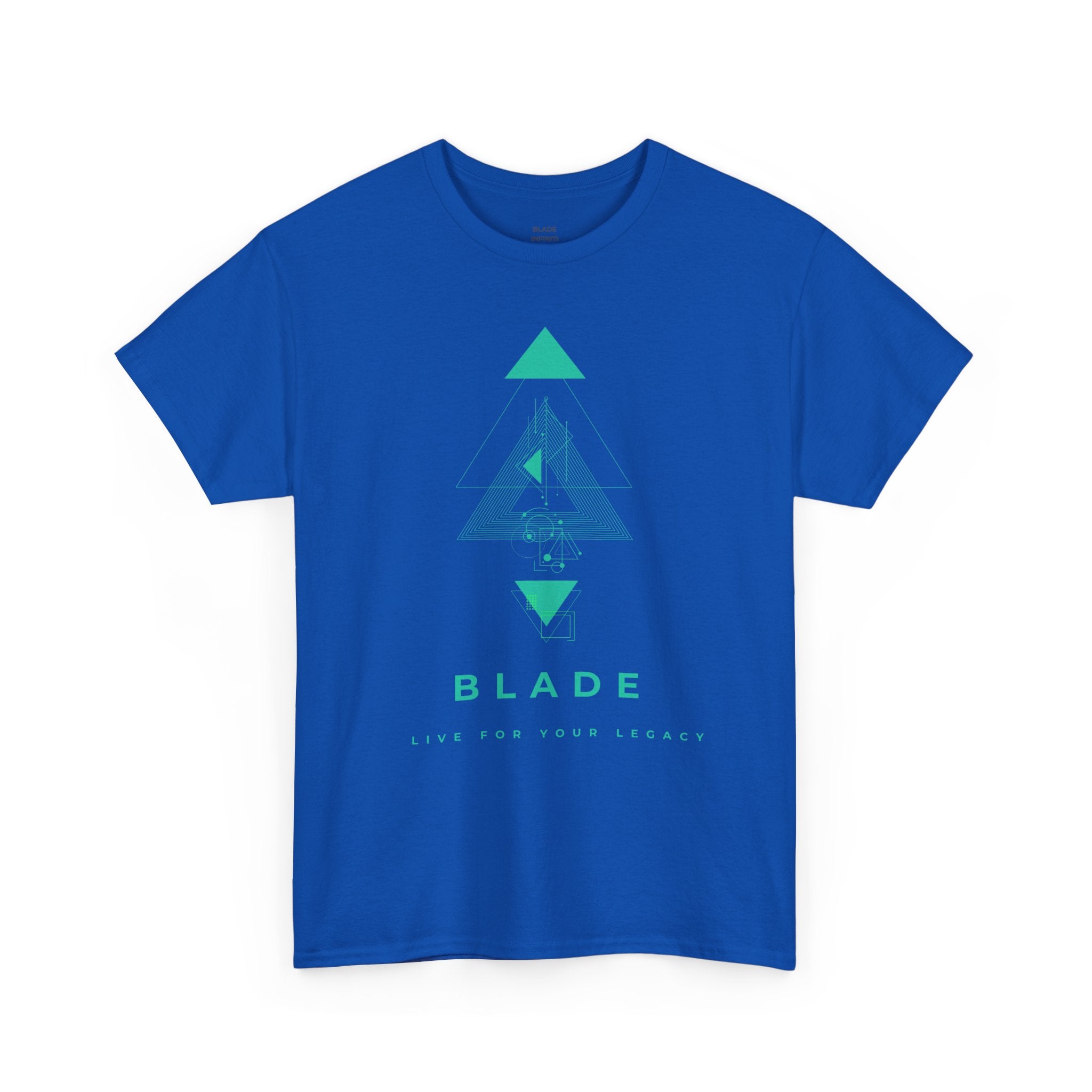 Geometric Odyssey Version 3 Teal/Green T-Shirt
