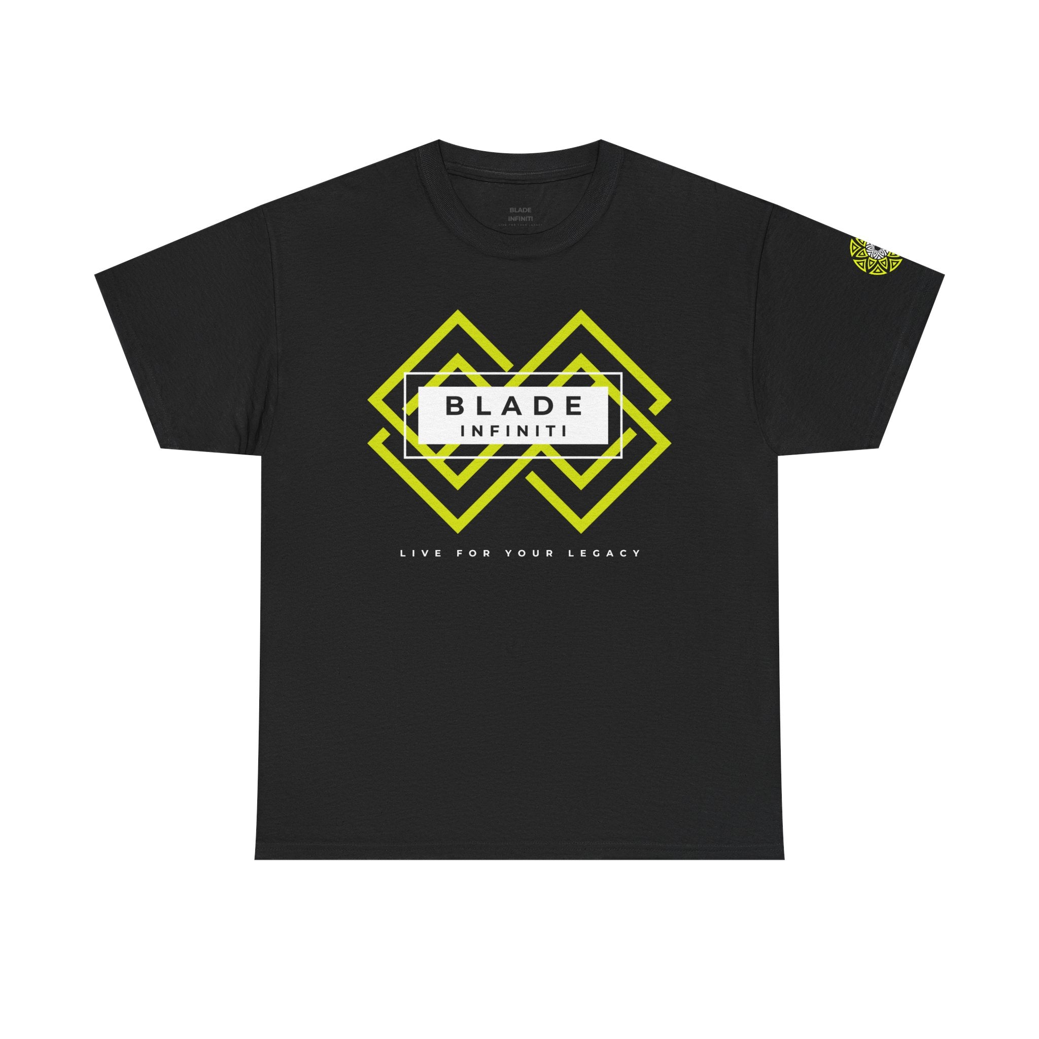 Geometric Odyssey Version 4 Neon Green T-Shirt