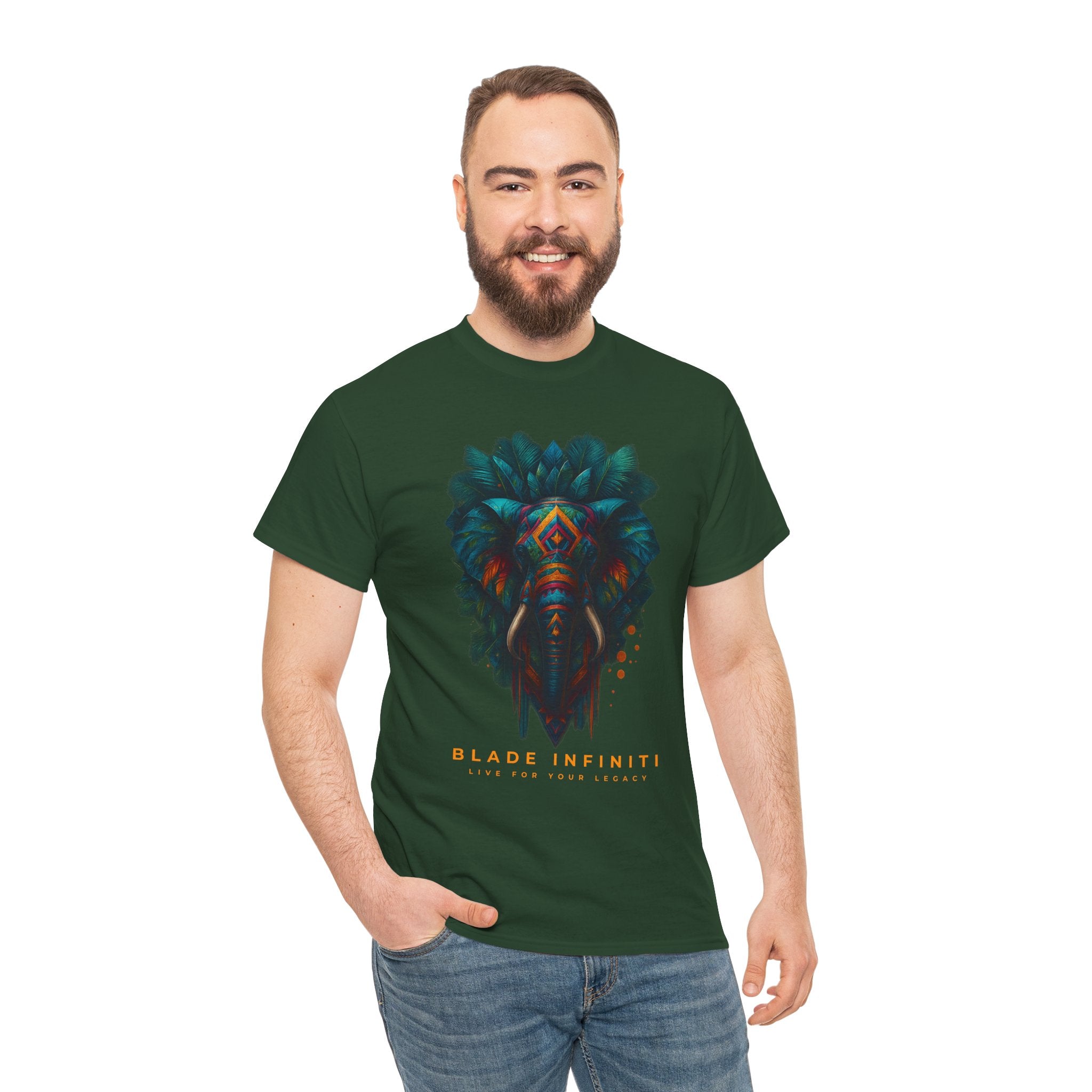 Midnight Tiki Elephant T-Shirt