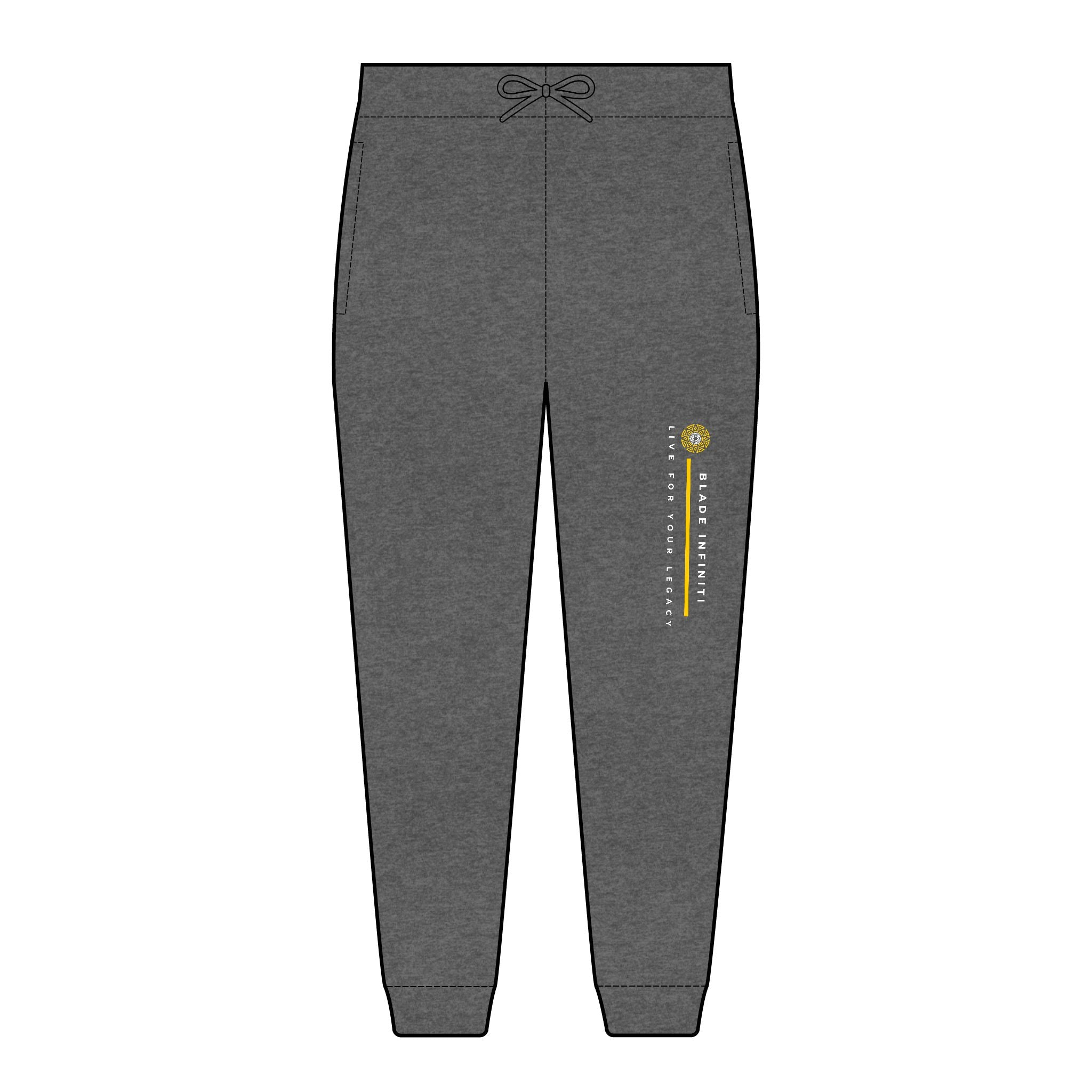 Blade Minimalistic Embroidery Fleece Joggers
