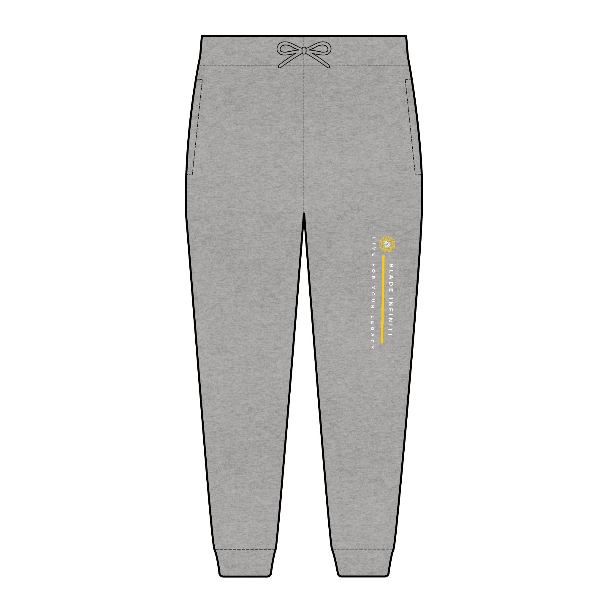 Blade Minimalistic Embroidery Fleece Joggers