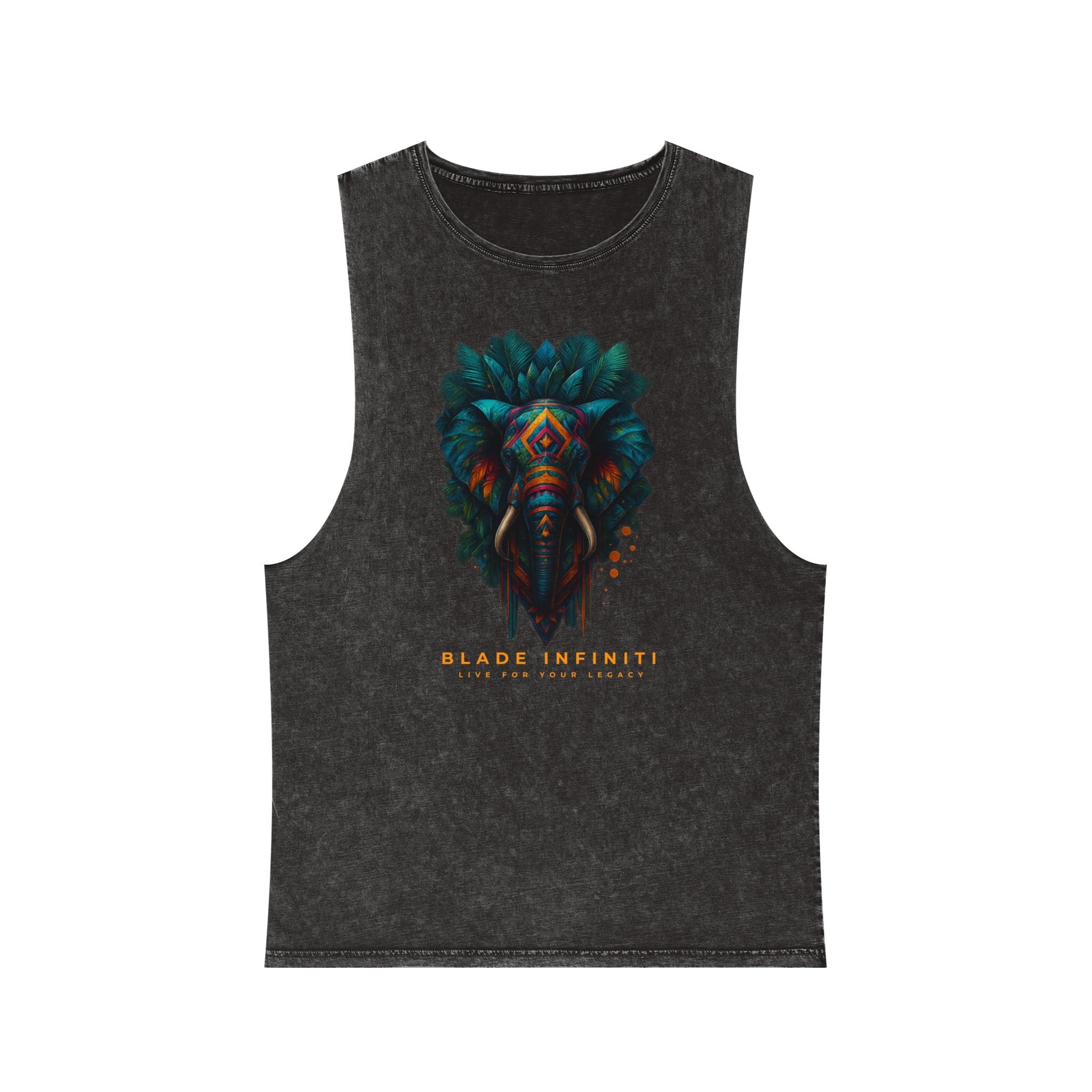 Midnight Tiki Elephant Tank Top