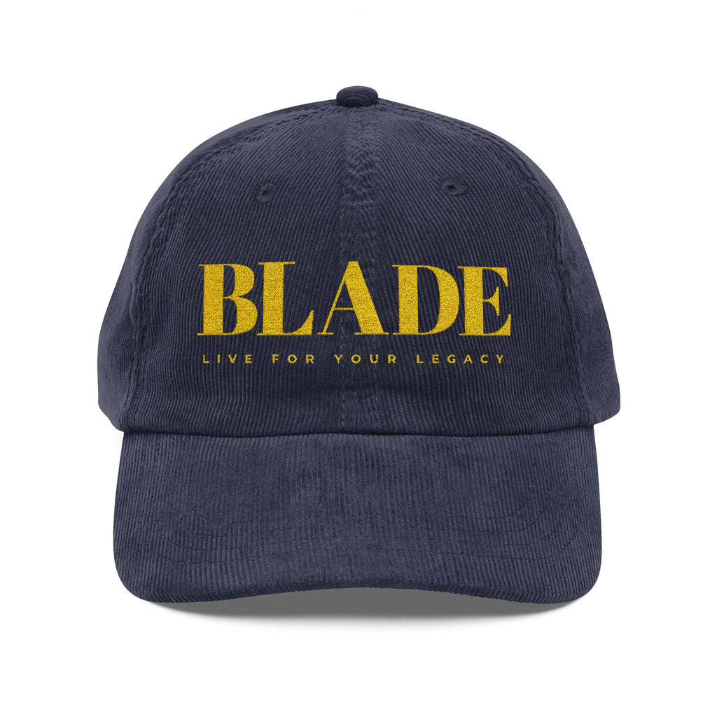 Blade Legacy Vintage Corduroy Hat/Cap Embroidery