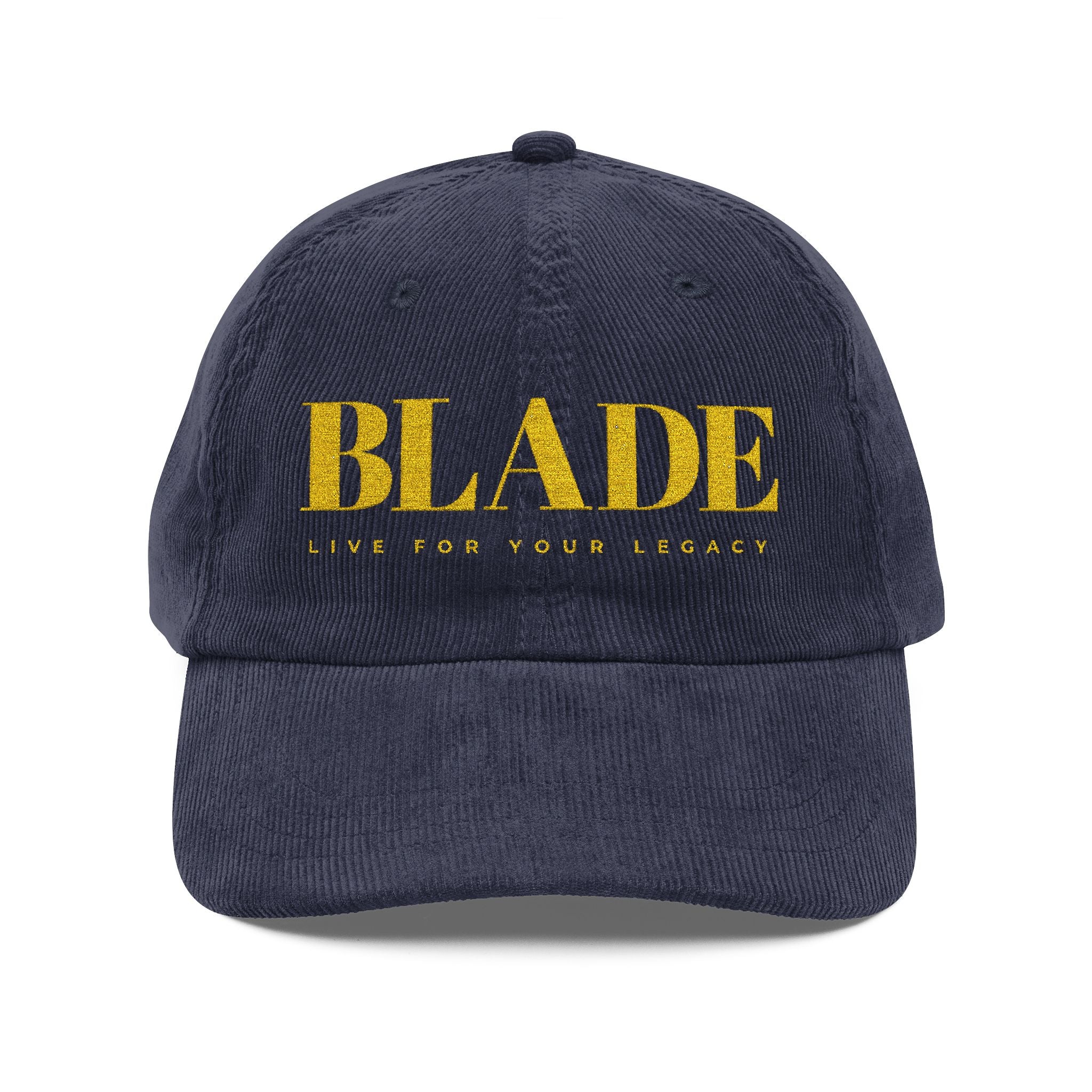 Blade Legacy Vintage Corduroy Hat/Cap Embroidery