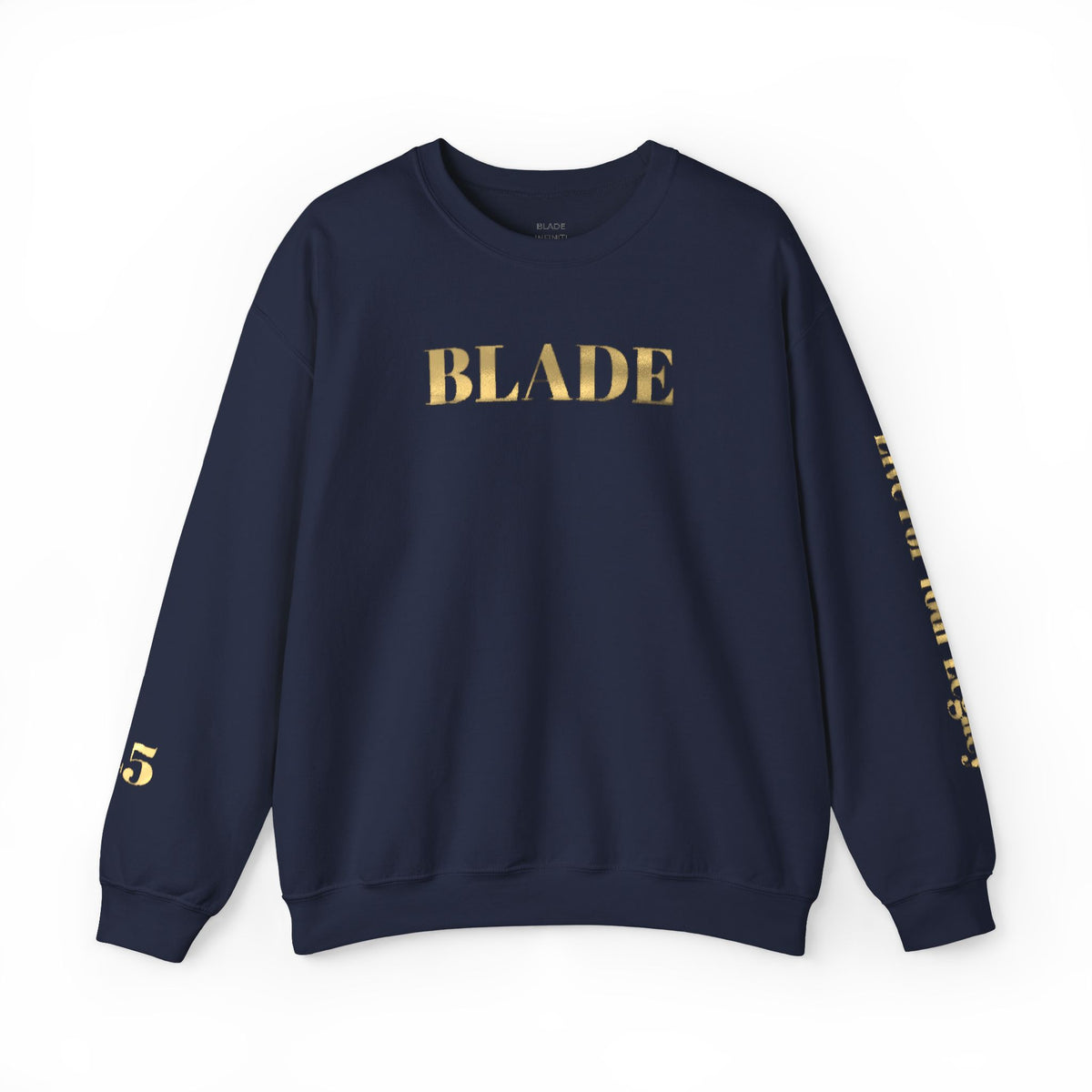 Blade Legacy Metallic Gold Crewneck Sweater