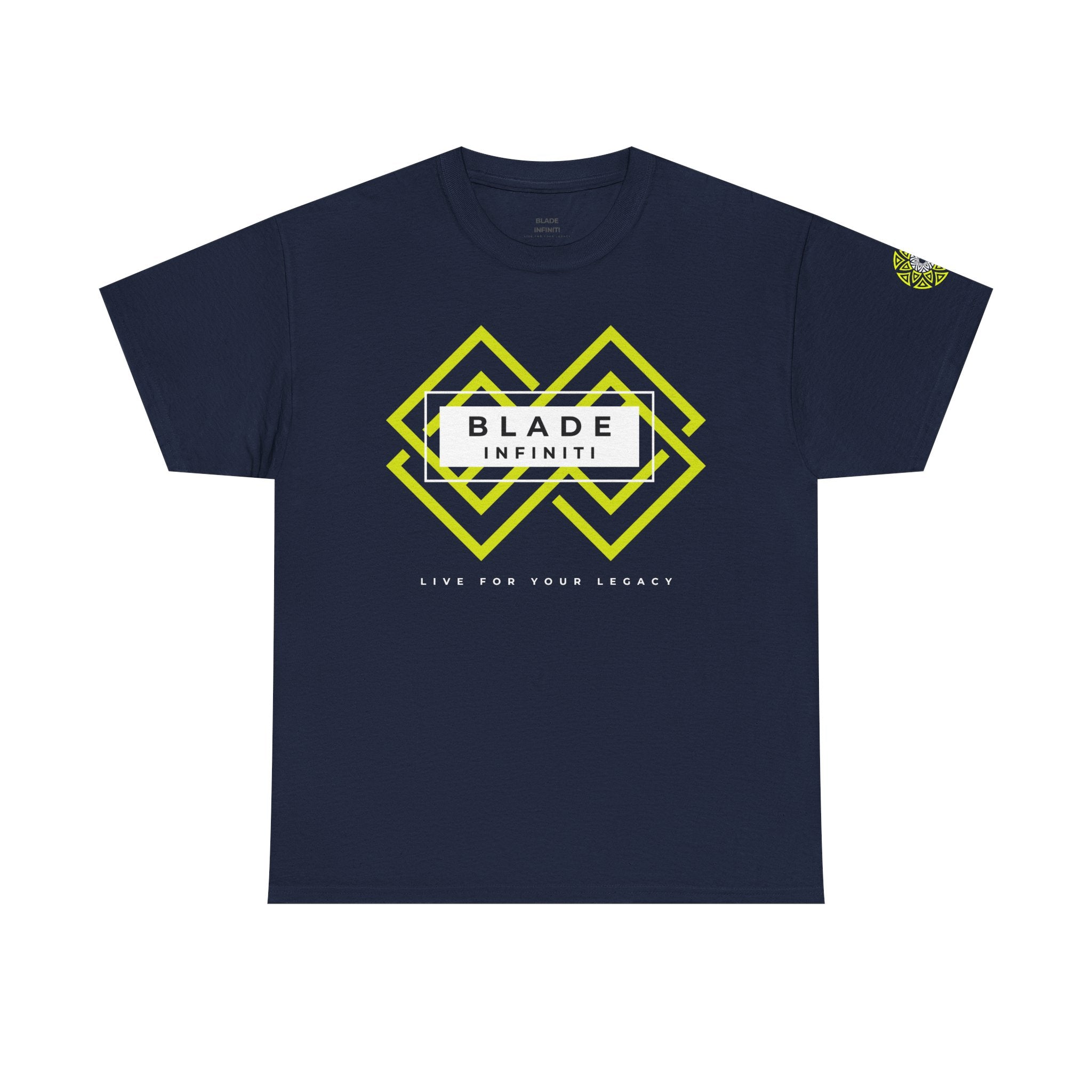 Geometric Odyssey Version 4 Neon Green T-Shirt