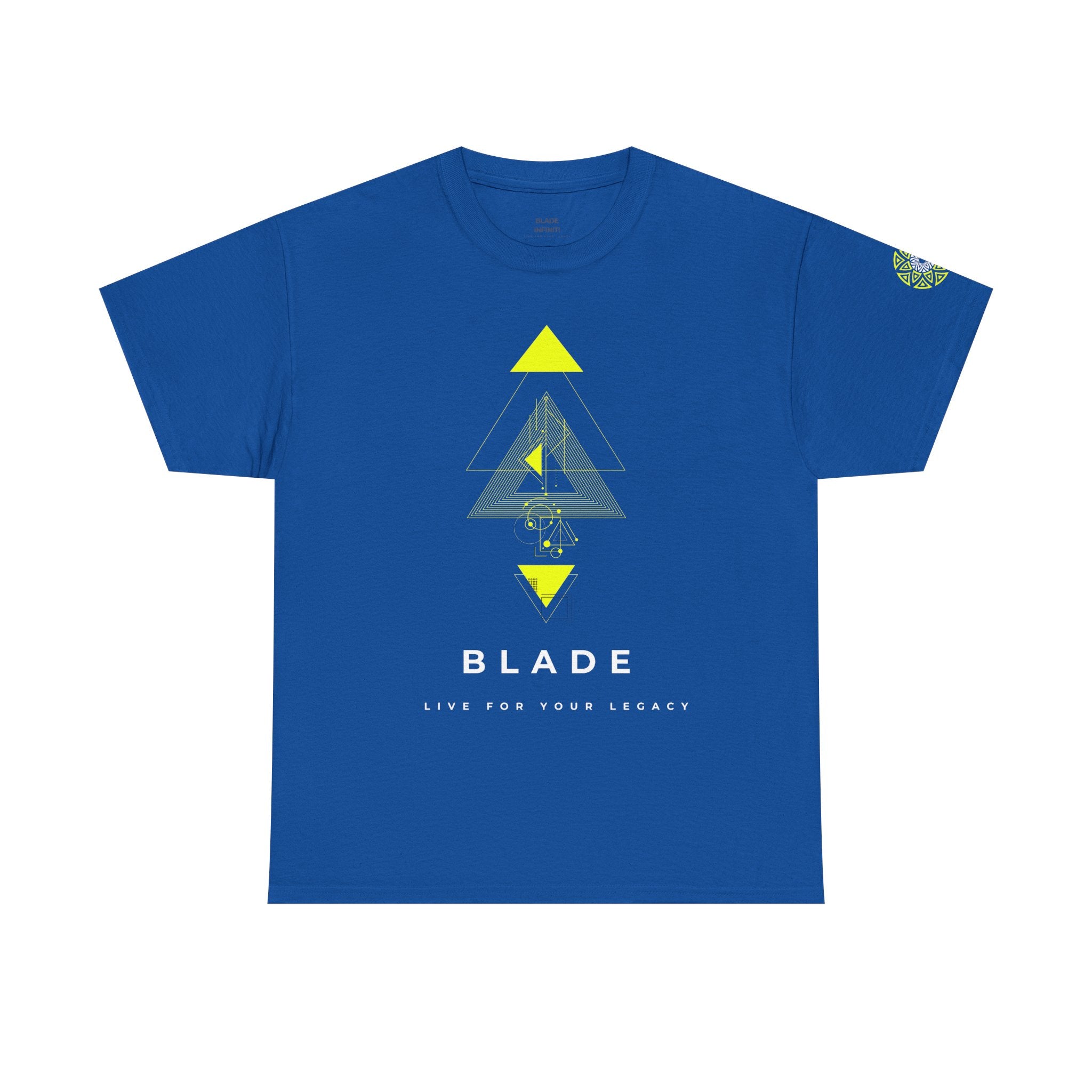 Geometric Odyssey Version 3 Neon Green T-Shirt