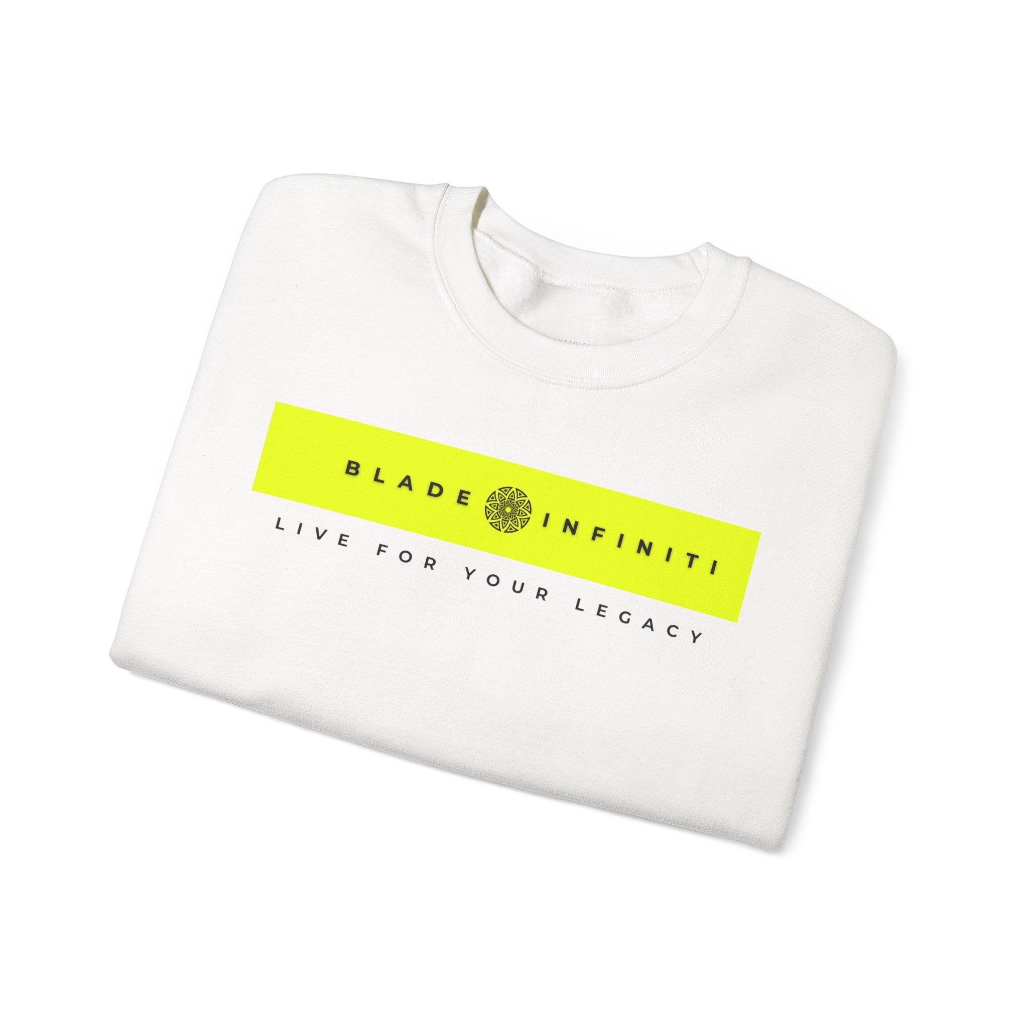 Ethereal Logo V2 Minimalistic Unisex Crewneck Sweater